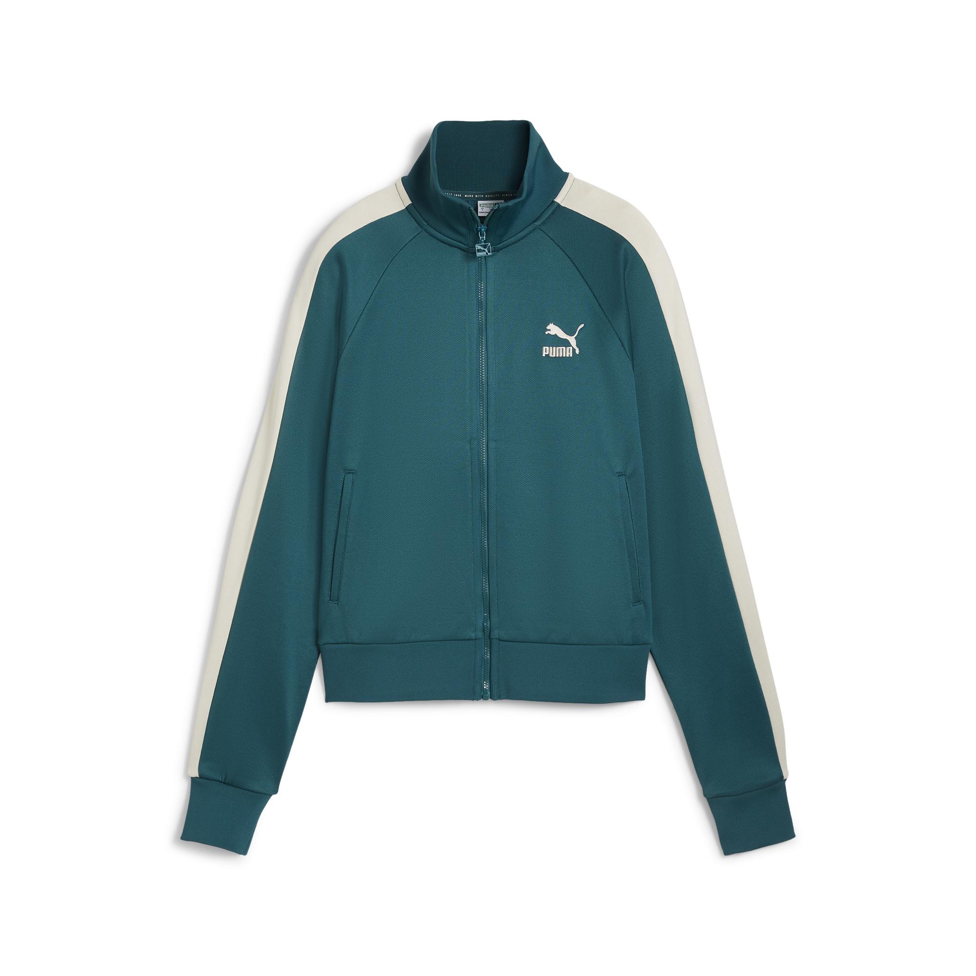 Puma - Iconic T7 Track Jacket / Puma Black - Női szabadidő pulóver