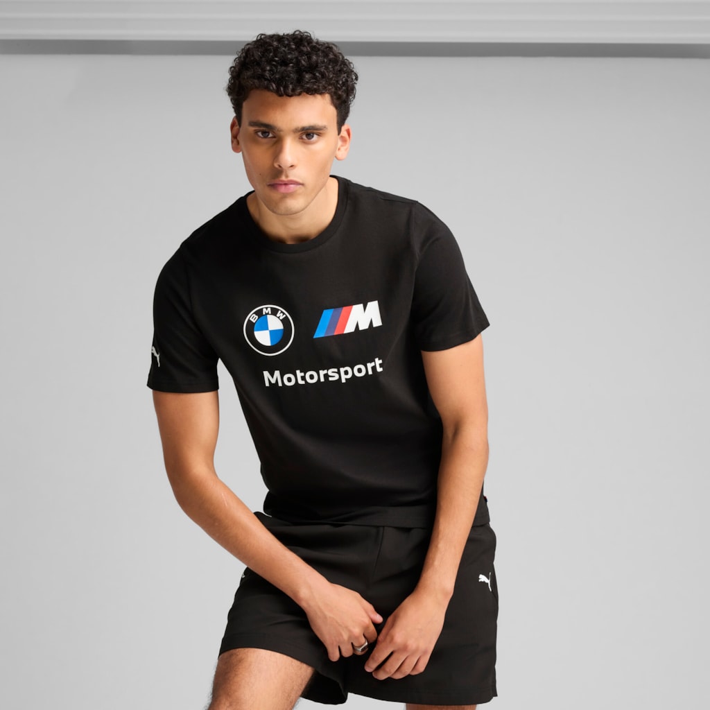 Puma - BMW MMS Logo Tee - Férfi póló