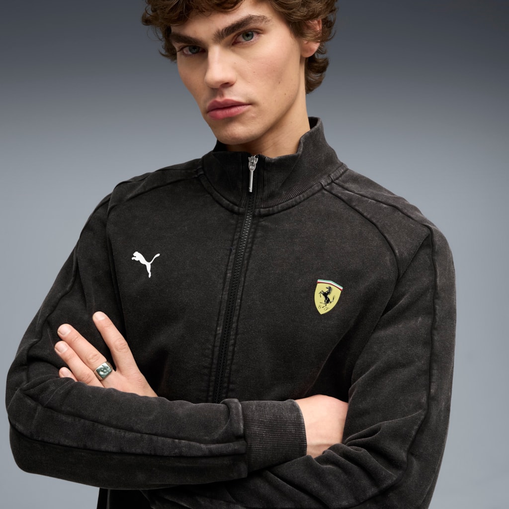 Puma - Ferrari T7 Jacket - Férfi melegítő pulóver