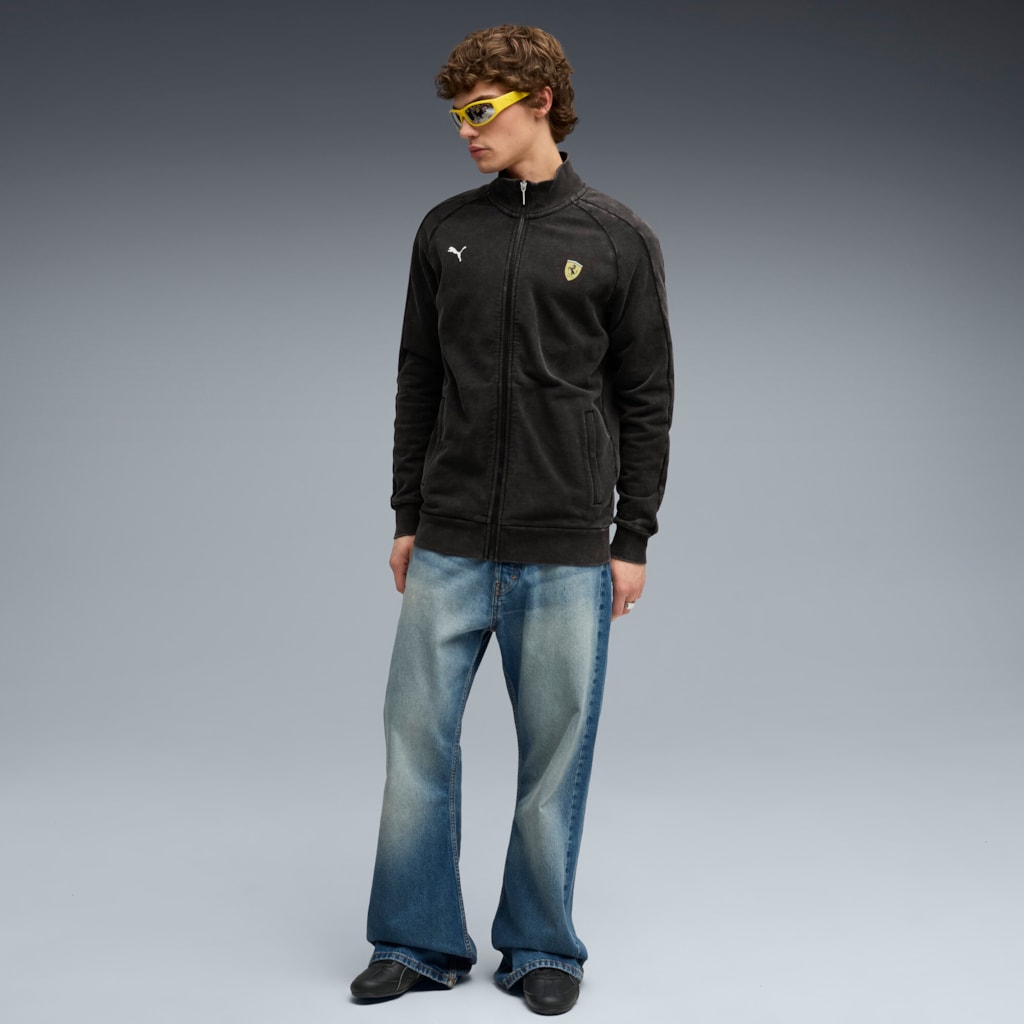 Puma - Ferrari T7 Jacket - Férfi melegítő pulóver