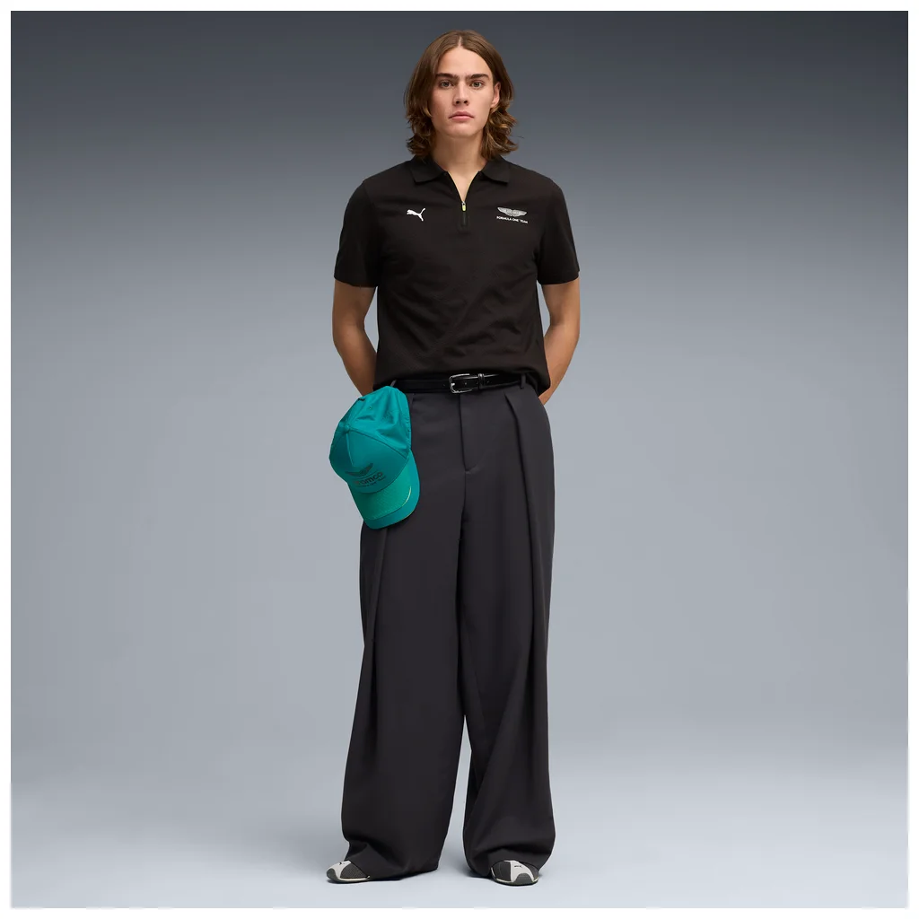 Puma - Aston Martin F1 Jacquard - Galléros Férfi póló