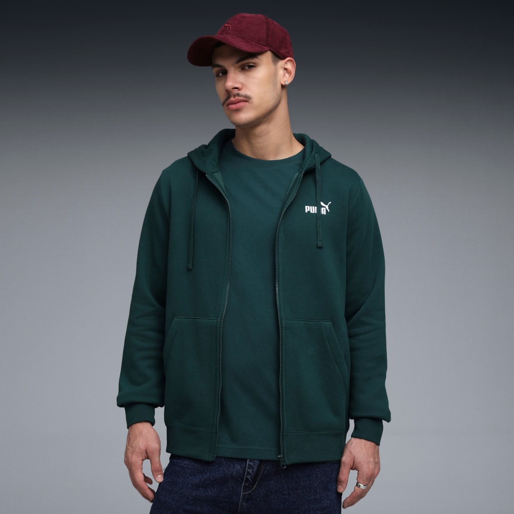Puma - No.1 Logo Full-Zip Hoodie - Férfi melegítő pulóver