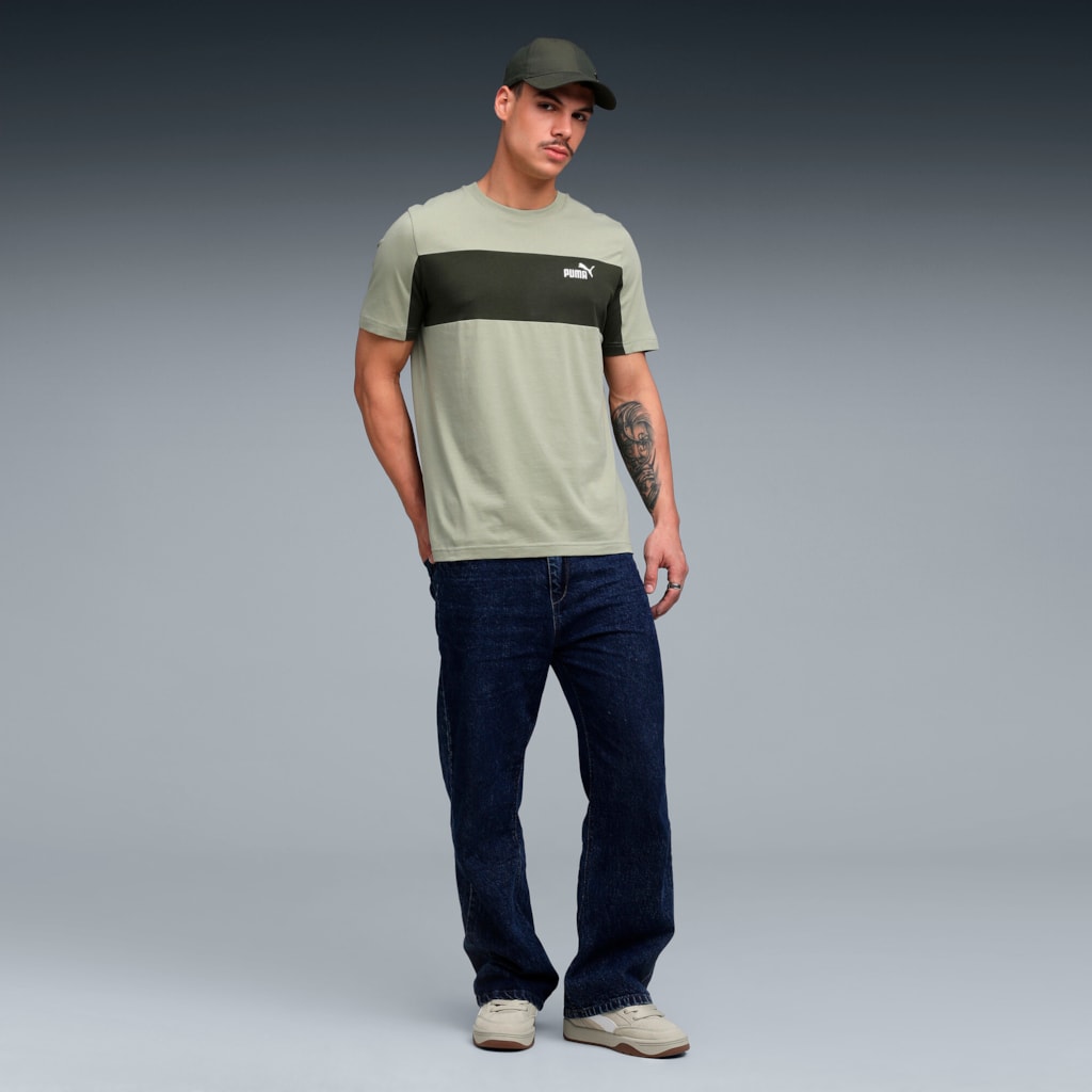 Puma - BLOCK Tee - Férfi póló
