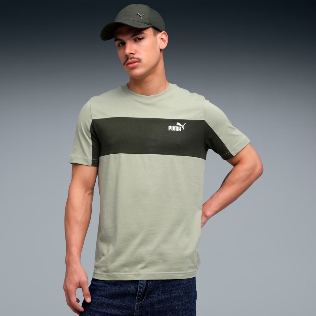 Puma - BLOCK Tee - Férfi póló