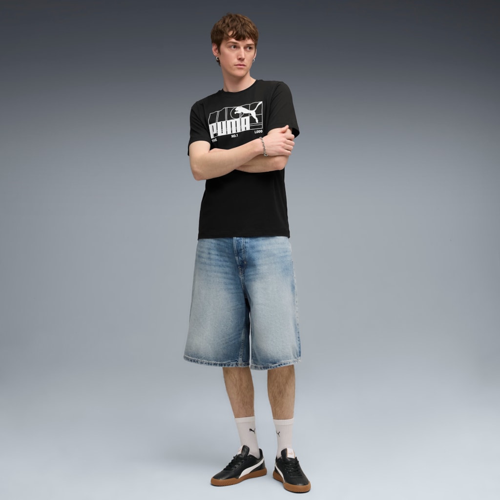 Puma - GRAPHIC No.1 Logo Tee - Férfi póló