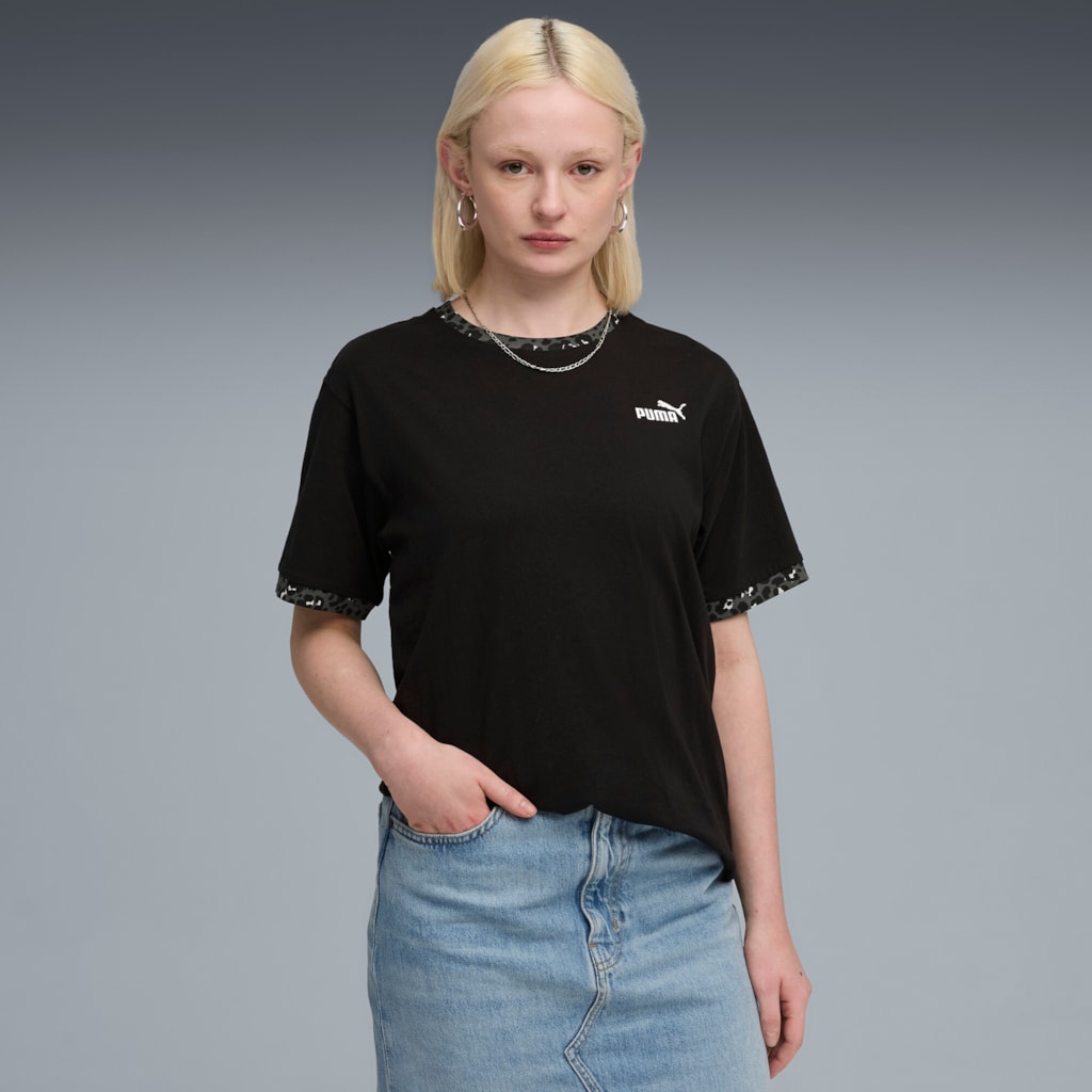 Puma - GRAPHIC Animal Relaxed Tee - Női póló