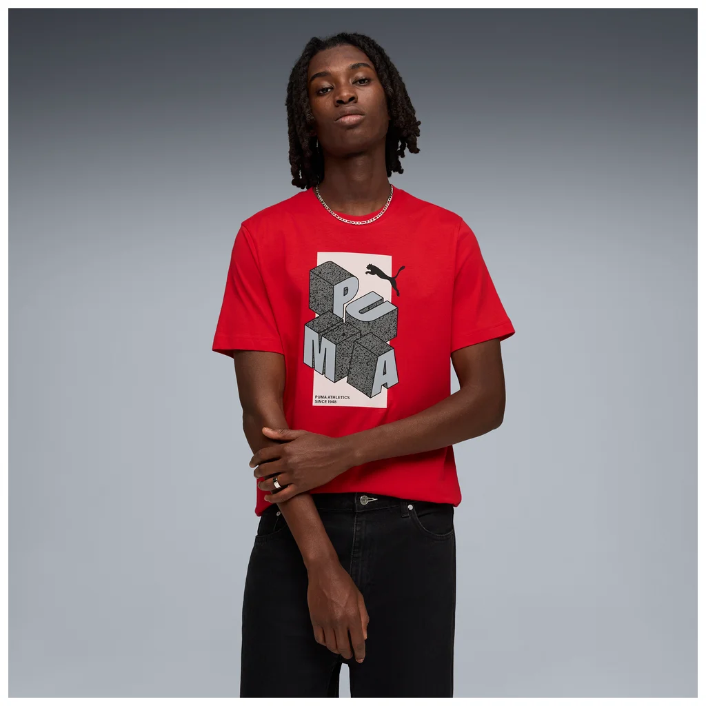 Puma - GRAPHIC - Férfi póló