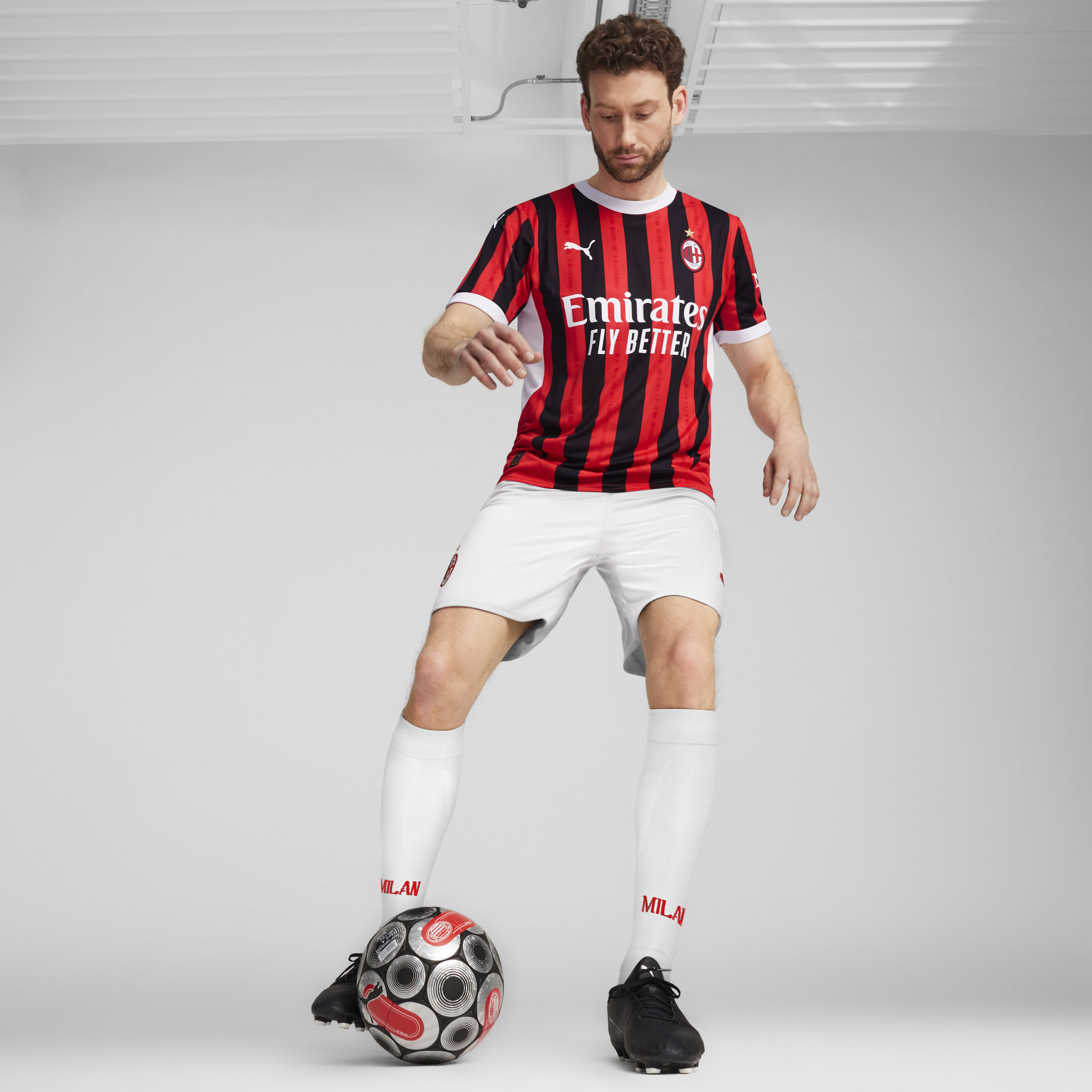 Puma - AC Milan Home Jersey Replica - Férfi póló