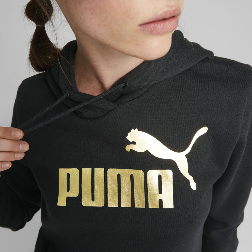 Puma - ESS+ Metallic Logo - Női szabadidő pulóver