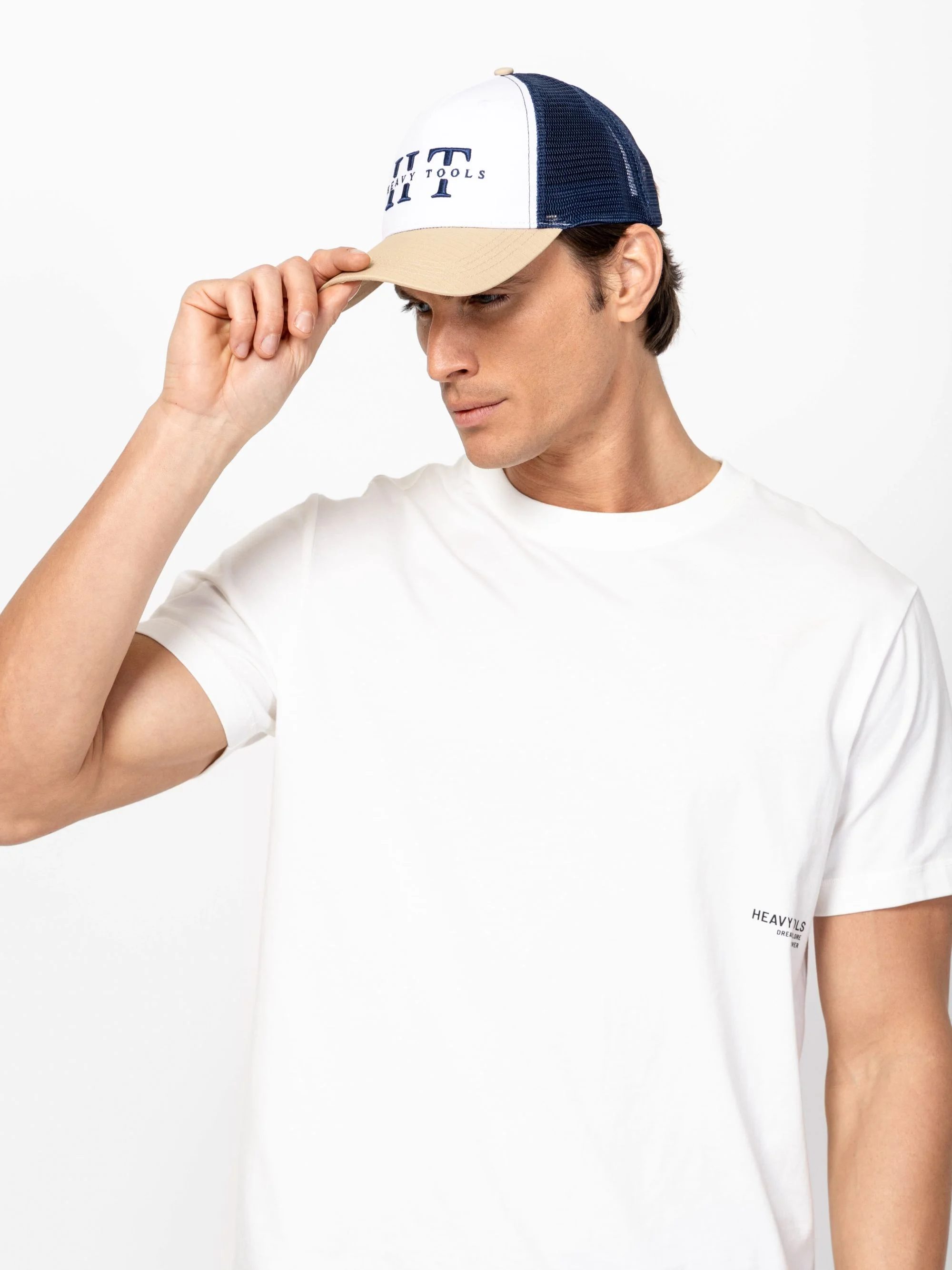Heavy Tools - PADVIK / WHITE - Uniszex baseball sapka