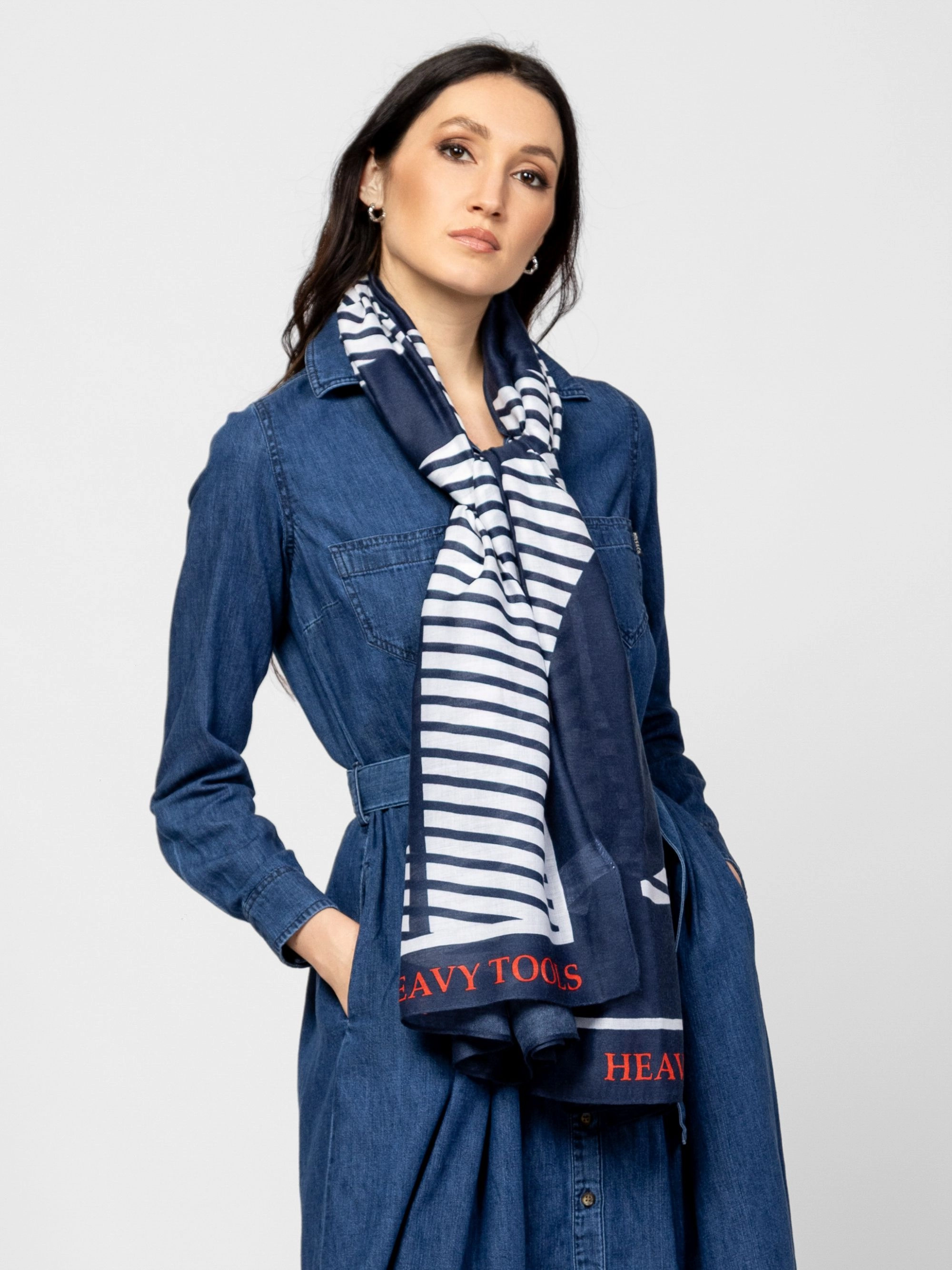 Heavy Tools - PANUJA / NAVY - Női sál