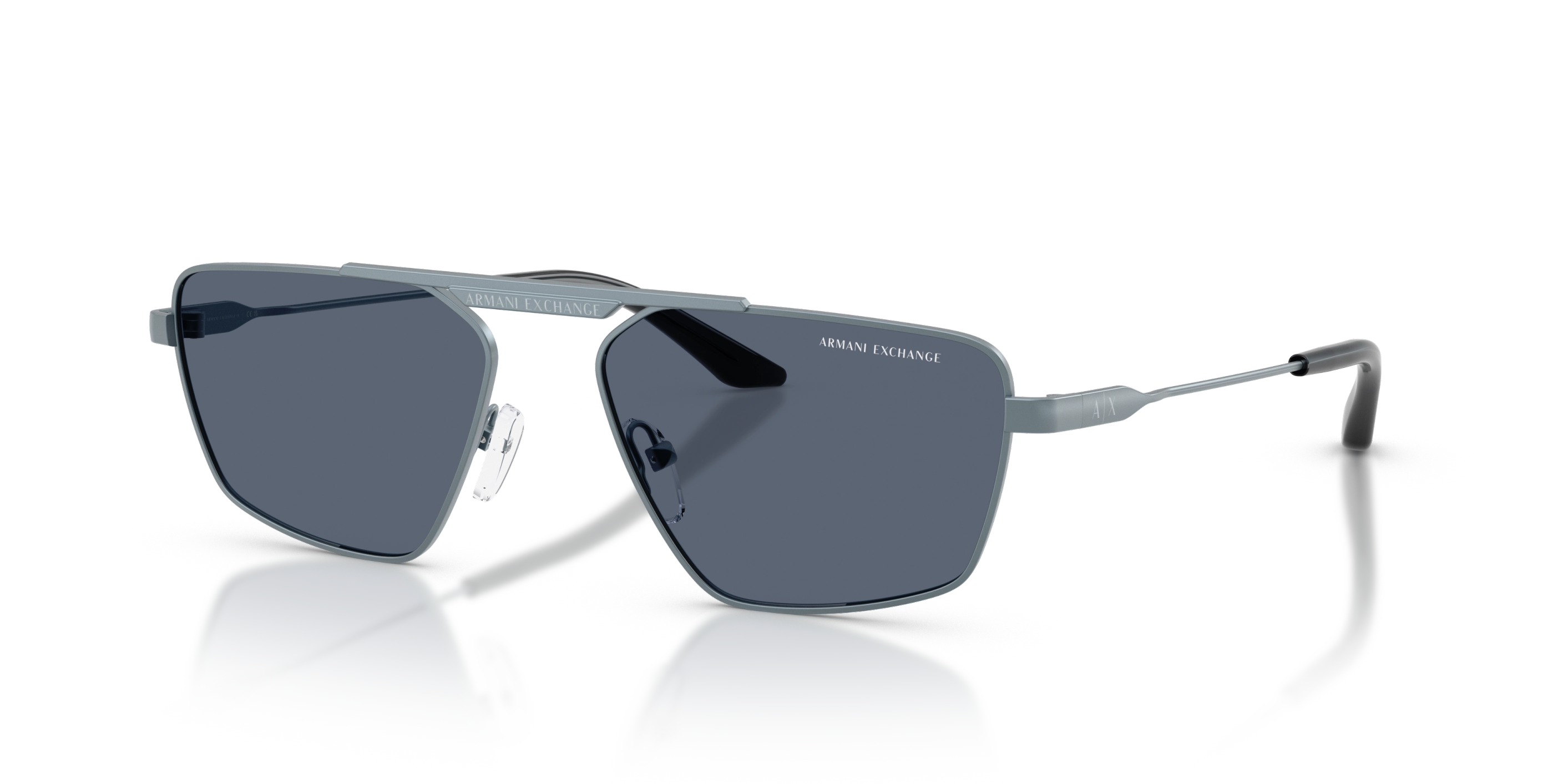 Armani Exchange napszemüveg - Matte Blue / Dark Grey