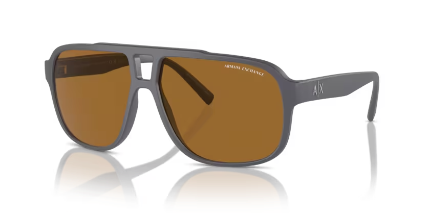 Armani Exchange napszemüveg - Matte Grey / Brown Polarized