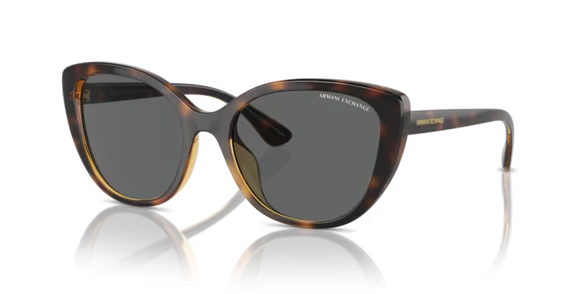 Armani Exchange napszemüveg - Black / Dark Brown