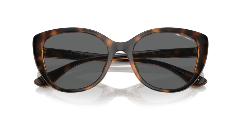 Armani Exchange napszemüveg - Black / Dark Brown