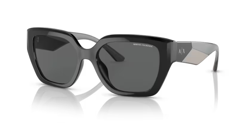 Armani Exchange napszemüveg - Shiny Black / Dark Grey