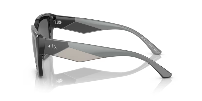 Armani Exchange napszemüveg - Shiny Black / Dark Grey