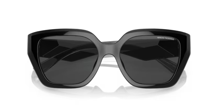 Armani Exchange napszemüveg - Shiny Black / Dark Grey