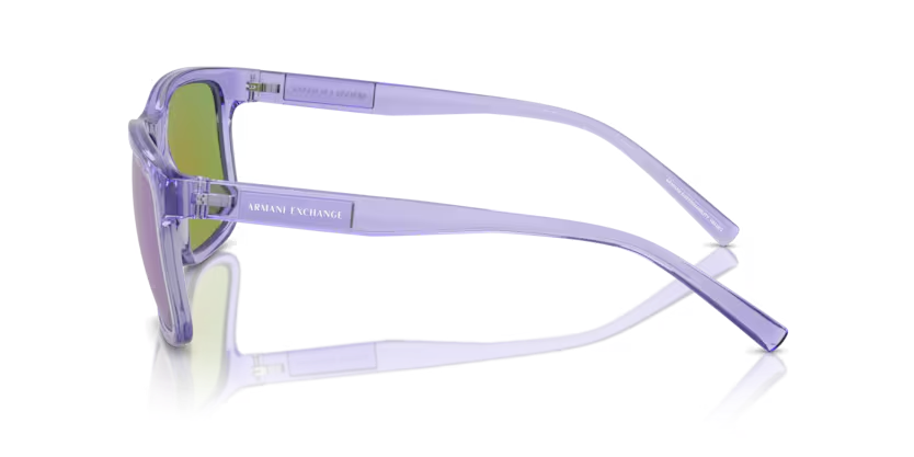 Armani Exchange napszemüveg - Sparkling Transparent Violet / Grey Mirror Violet