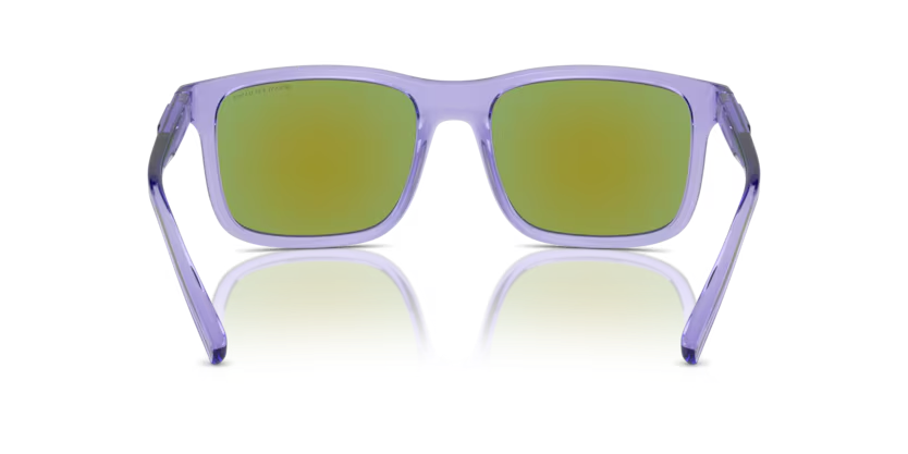 Armani Exchange napszemüveg - Sparkling Transparent Violet / Grey Mirror Violet