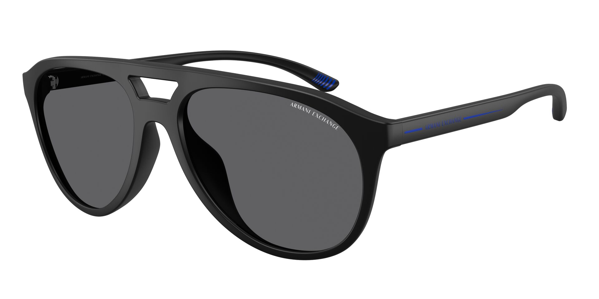 ARMANI EXCHANGE napszemüveg - MATTE BLACK / POLAR GREY