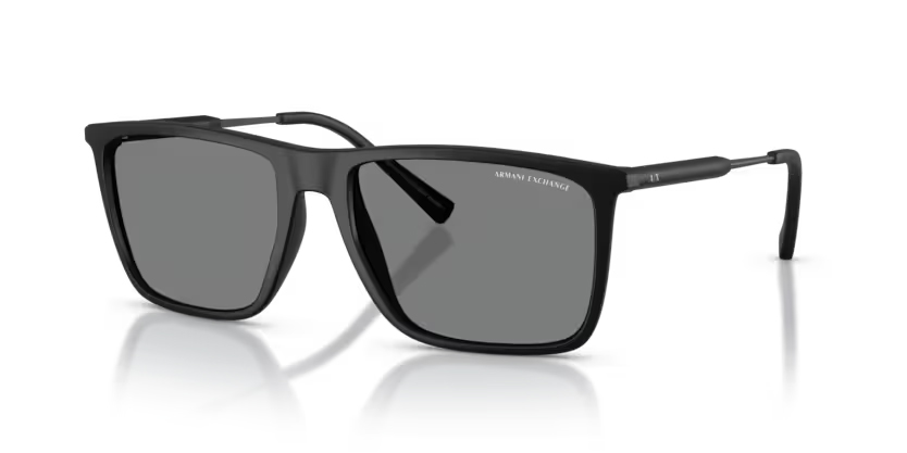 Armani Exchange napszemüveg - Matte Black / Dark Grey