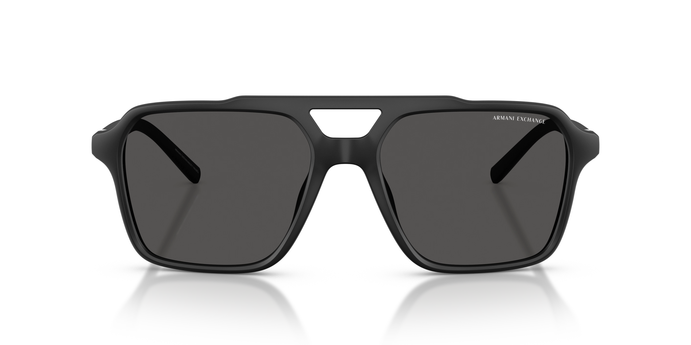 Armani Exchange napszemüveg - Matte Black / Dark Grey