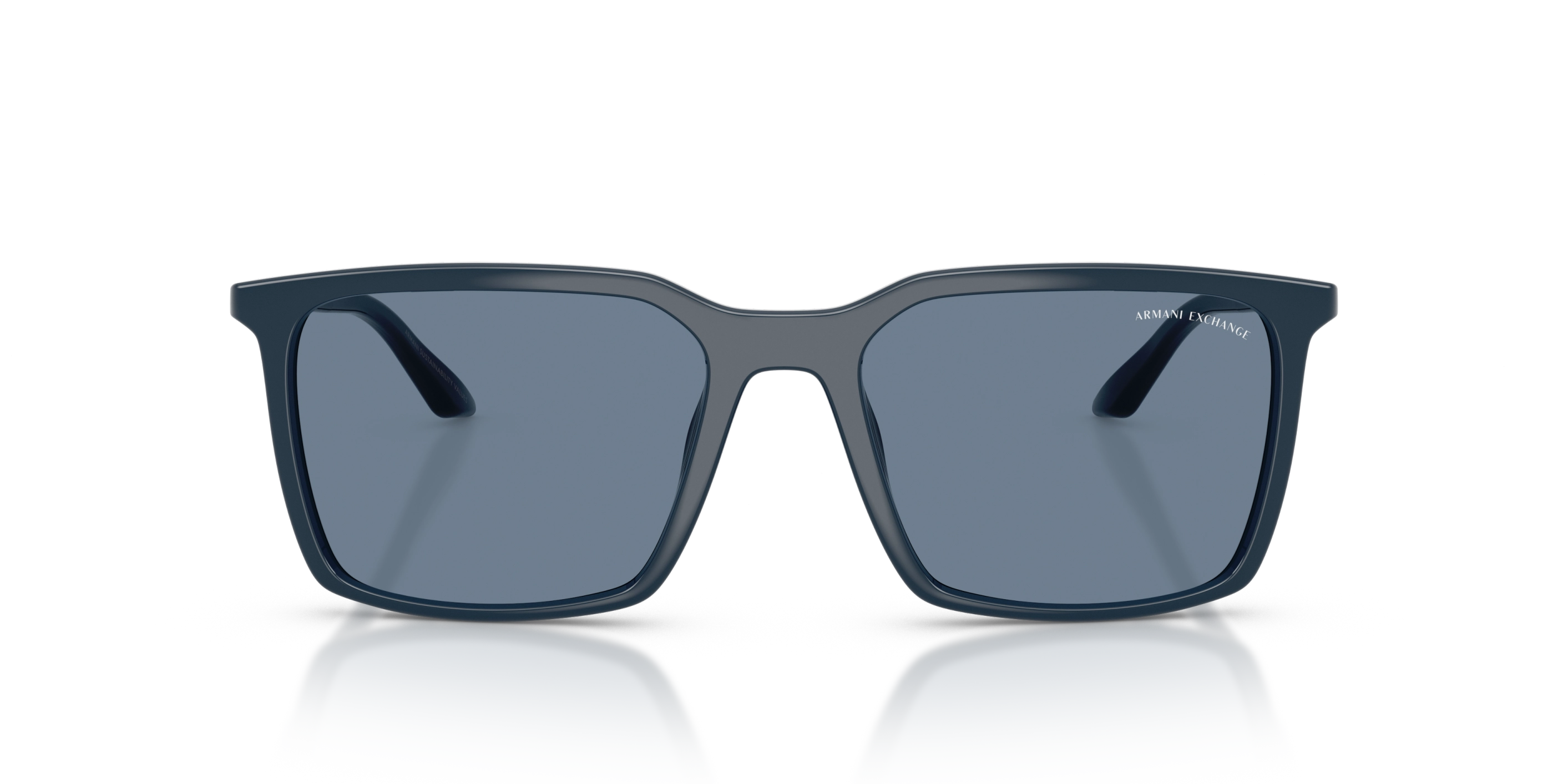 Armani Exchange napszemüveg - Shiny Blue / Dark Blue Polarized