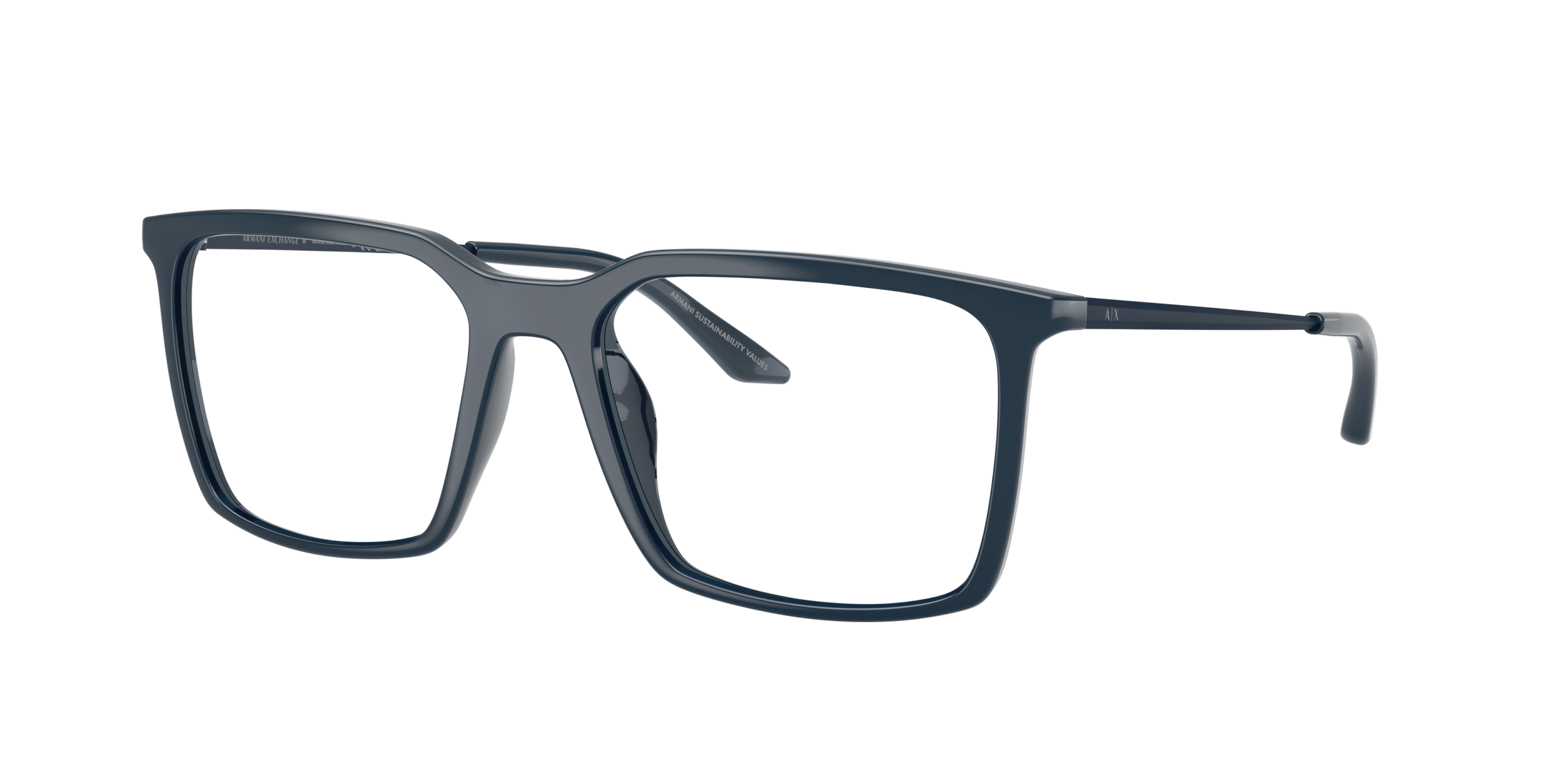 Armani Exchange napszemüveg - Shiny Blue / Dark Blue Polarized