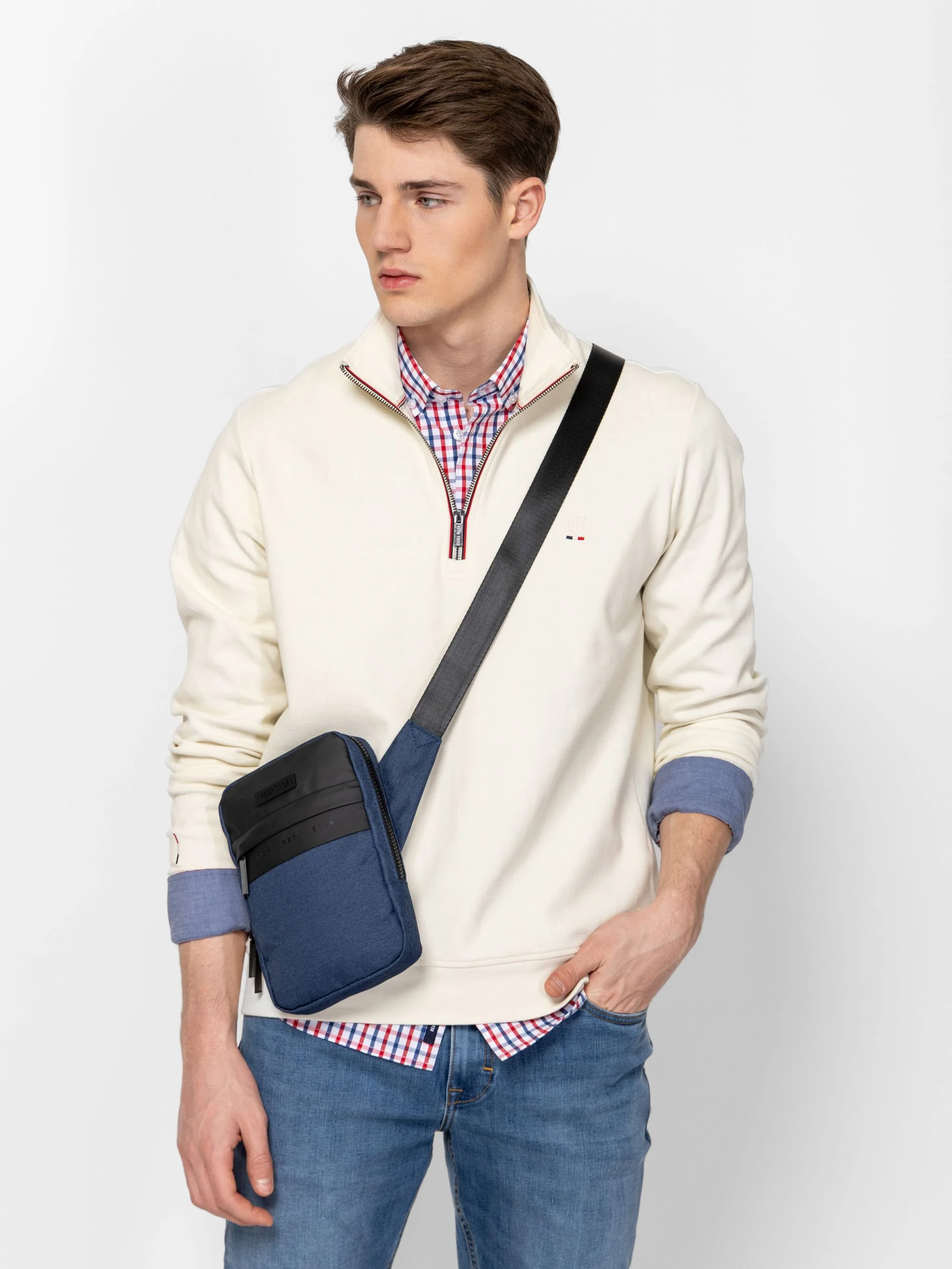 Heavy Tools - EGNON26 / JEANS - Uniszex oldaltáska