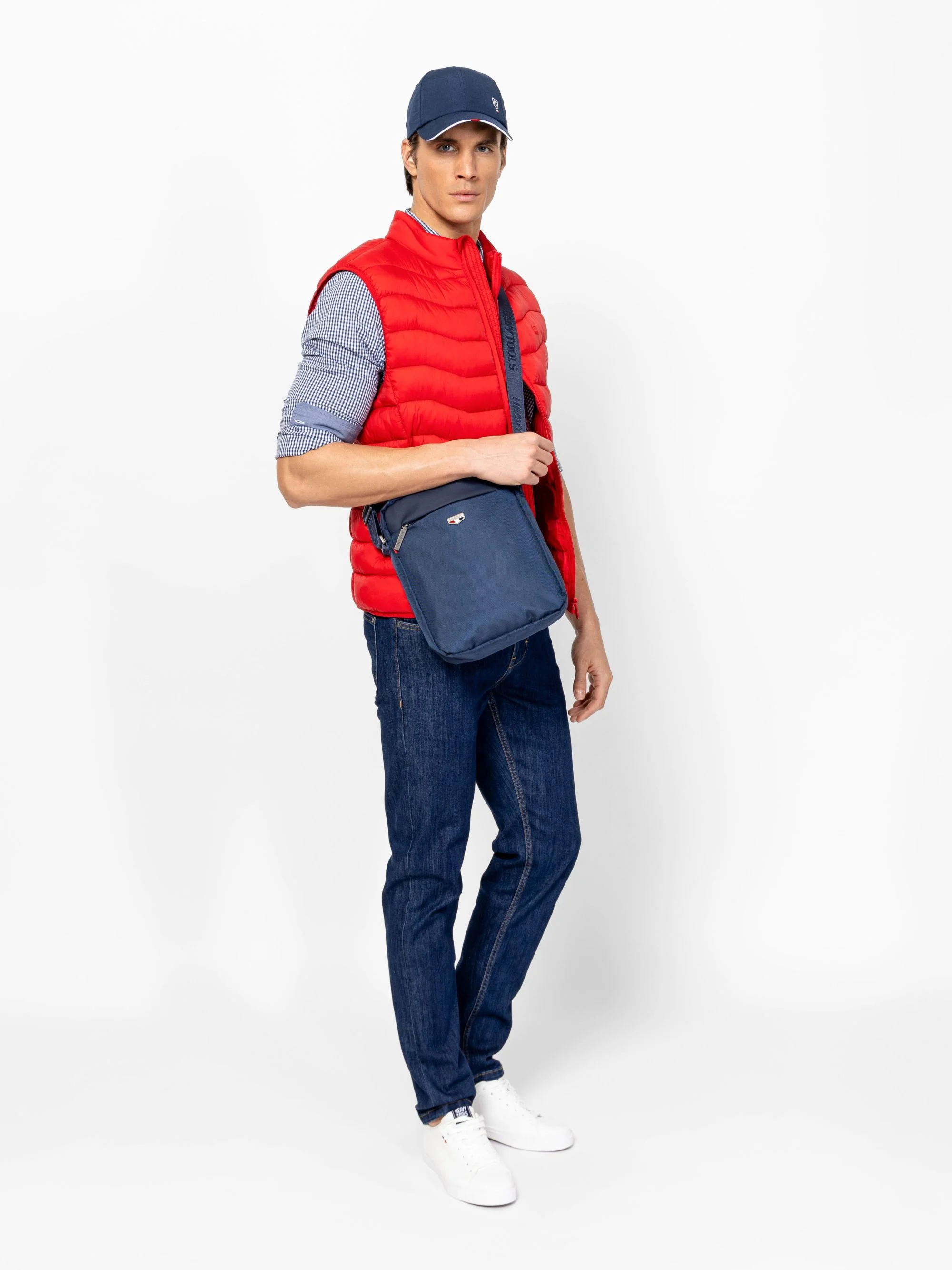 Heavy Tools - ECTOR26 / NAVY - Uniszex oldaltáska