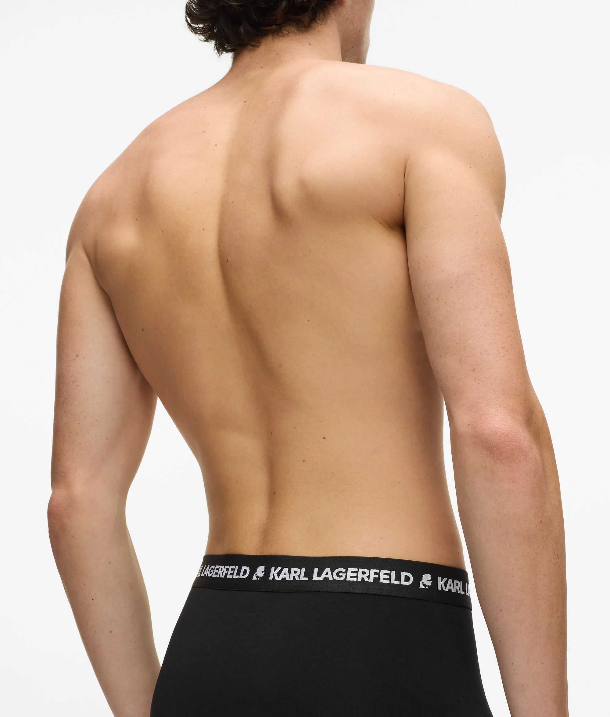 Karl Lagerfeld - Logo Monochrome Trunks - Férfi Alsónadrág szett - 3 db