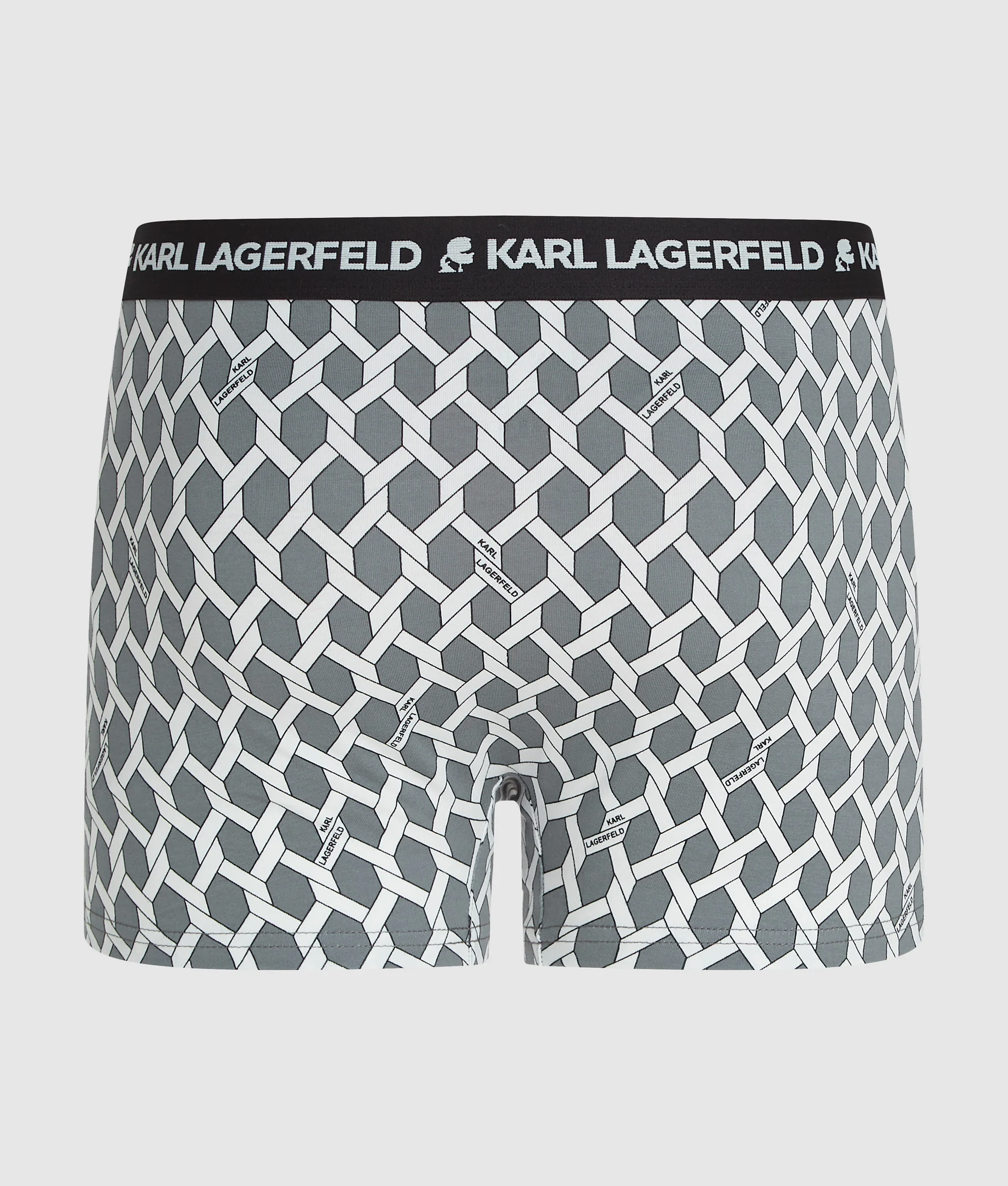 Karl Lagerfeld - Logo Monochrome Trunks - Férfi Alsónadrág szett - 3 db
