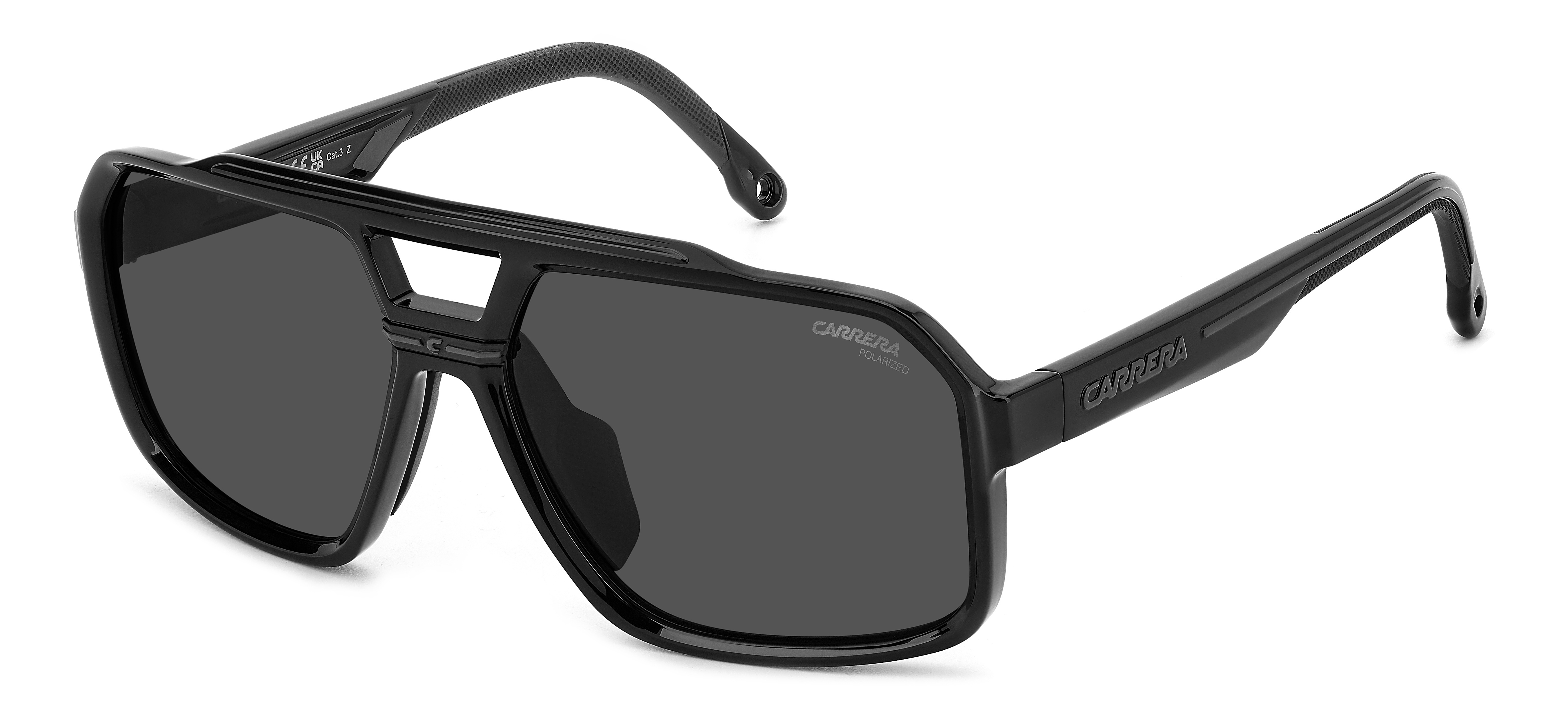 Carrera napszemüveg - Black / Grey Polarized