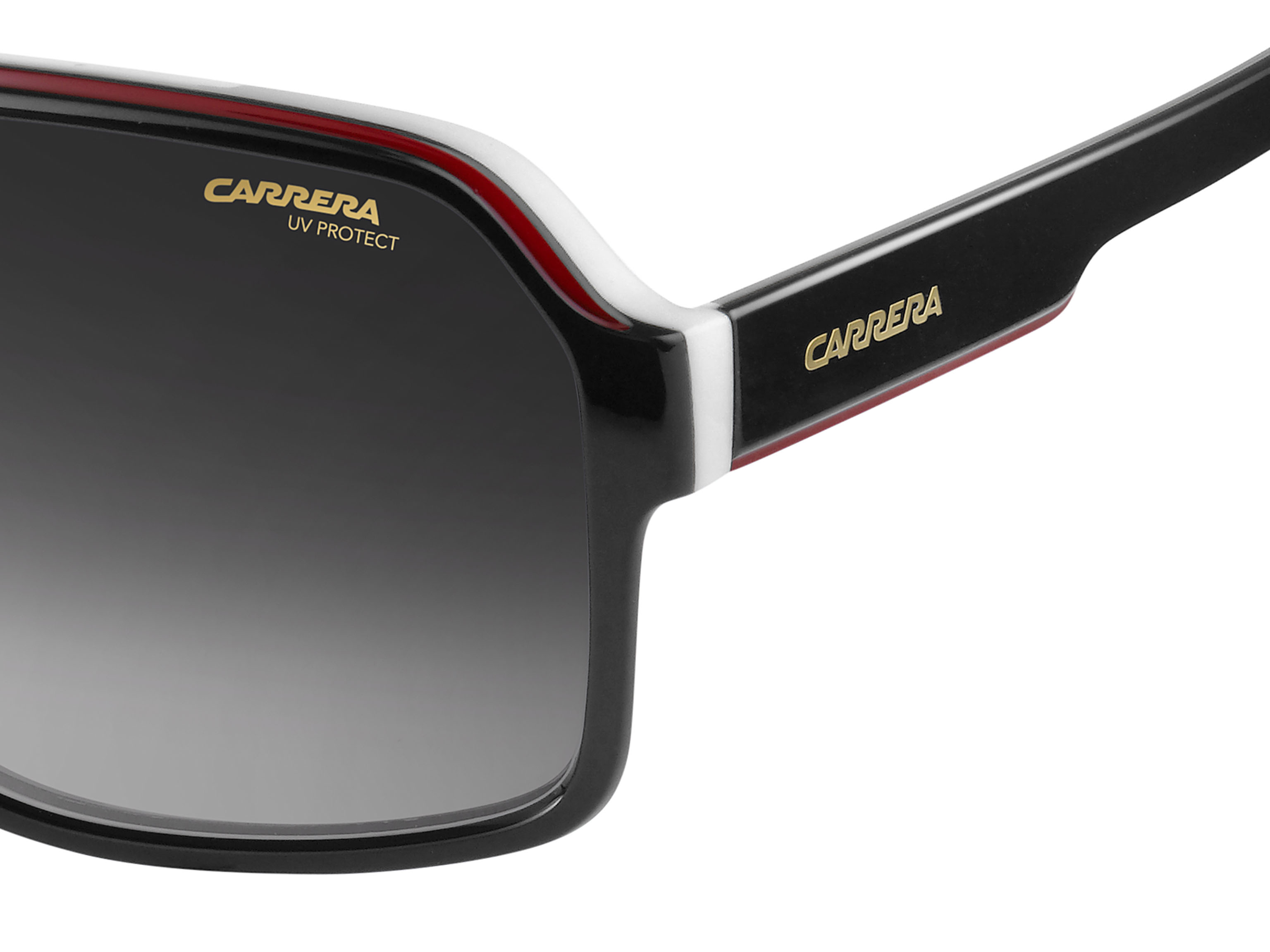 Carrera napszemüveg - Black White / Dark Grey Gradient