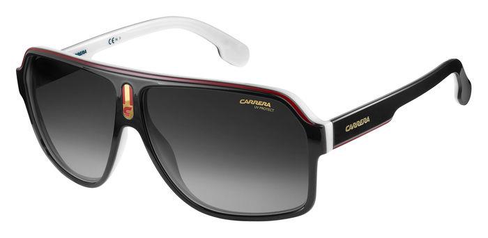 Carrera napszemüveg - Black White / Dark Grey Gradient