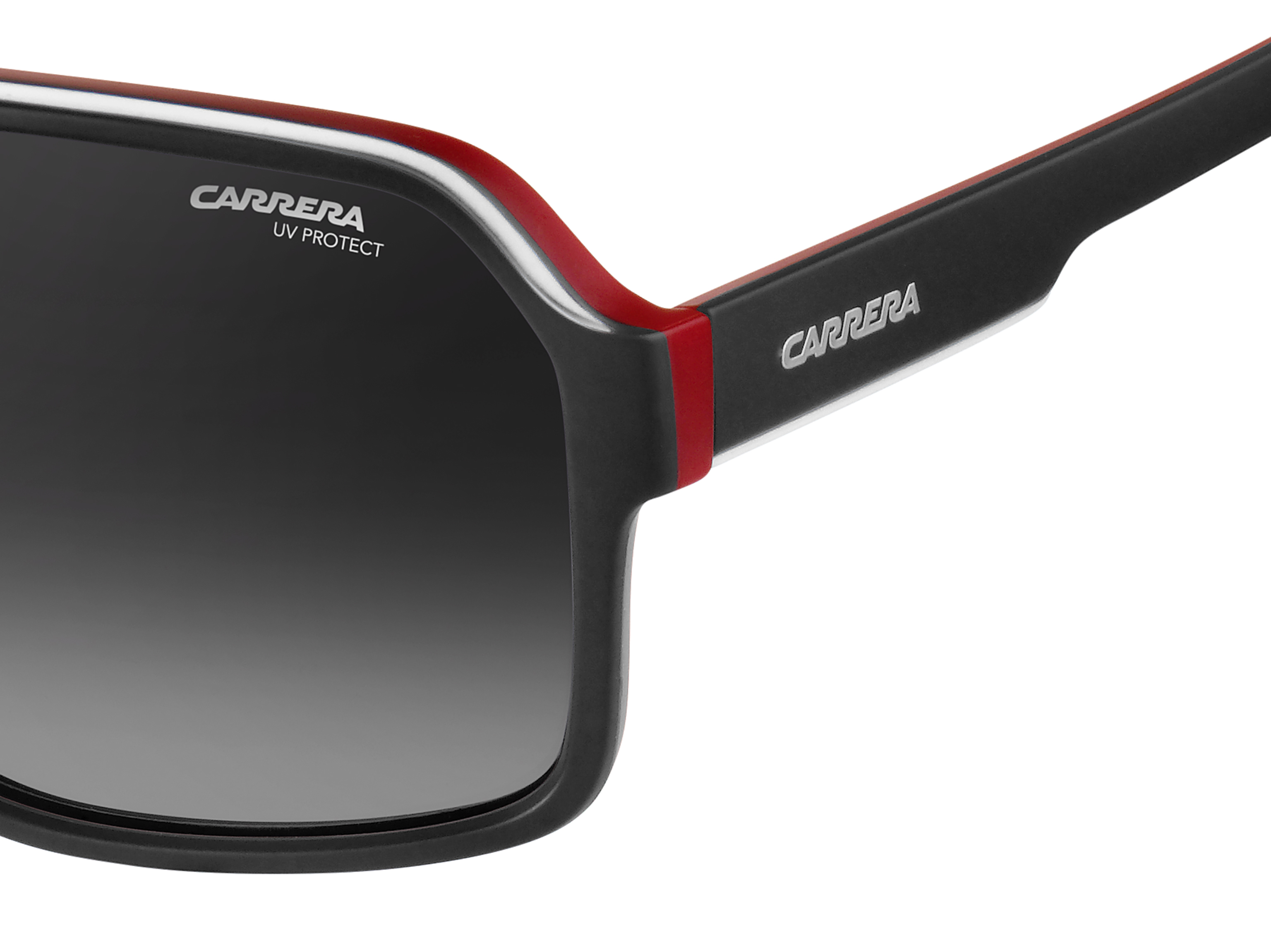 Carrera napszemüveg - Matte Black Red / Gradient Blue