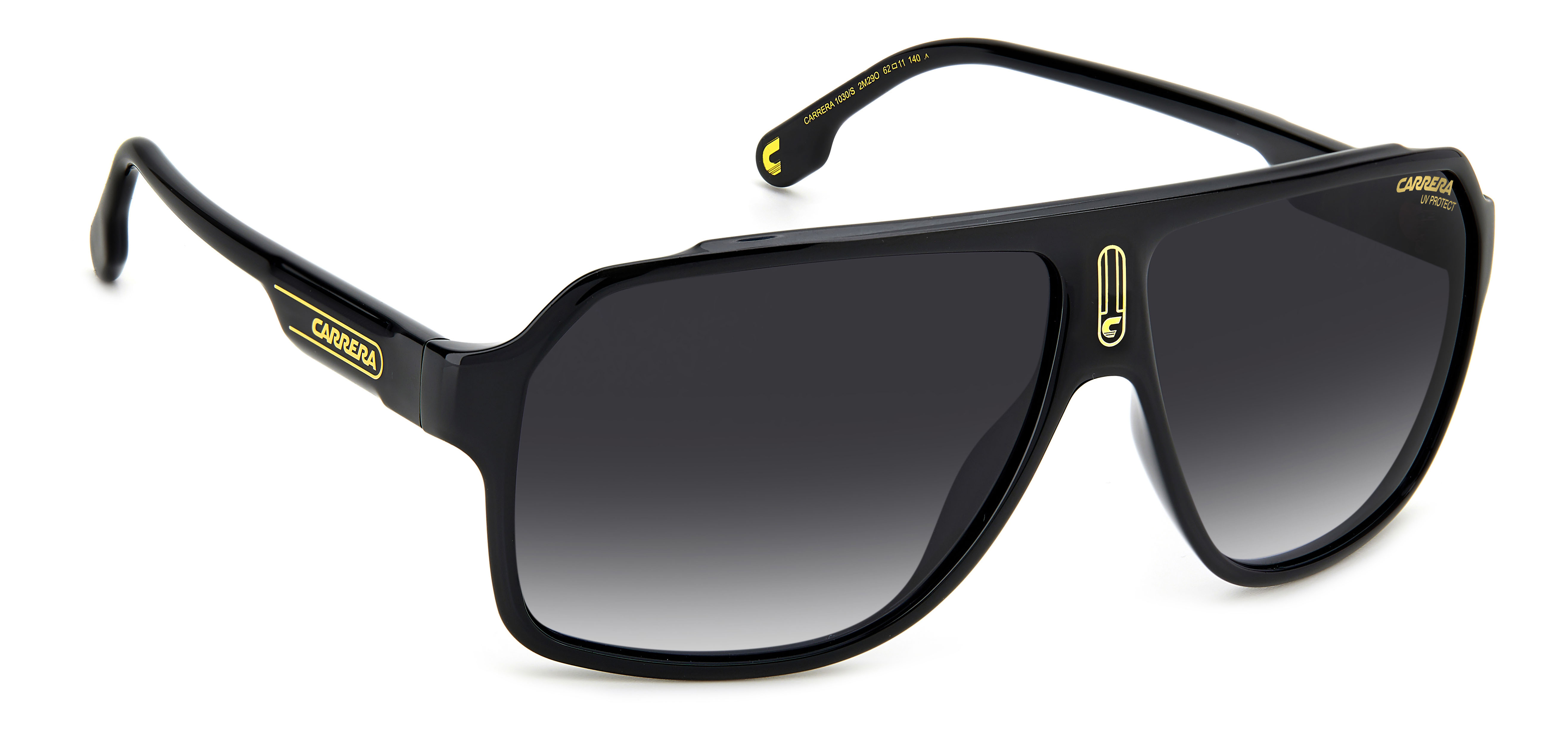 Carrera napszemüveg - Black Gold / Dark grey Gradient