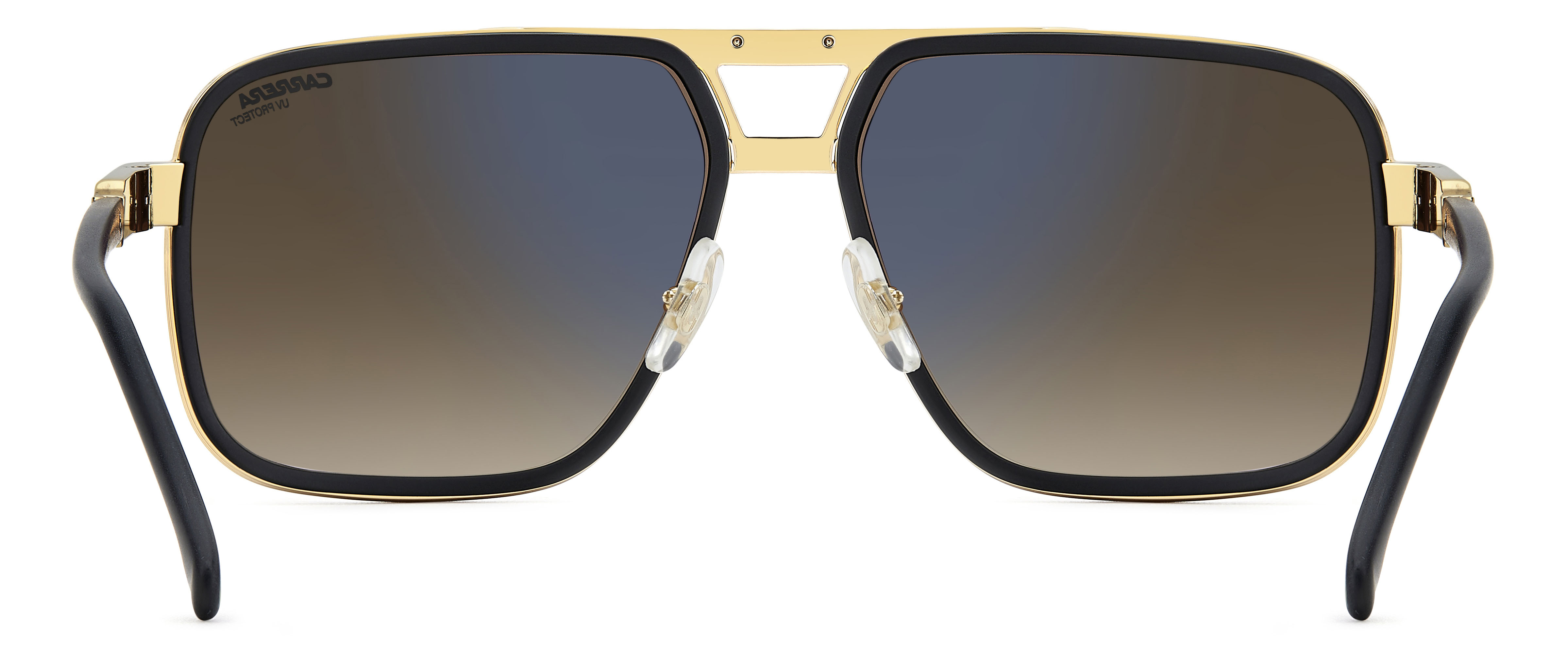 Carrera napszemüveg - Matte Black Gold / Clean / Brown gradient - Extra lencsével