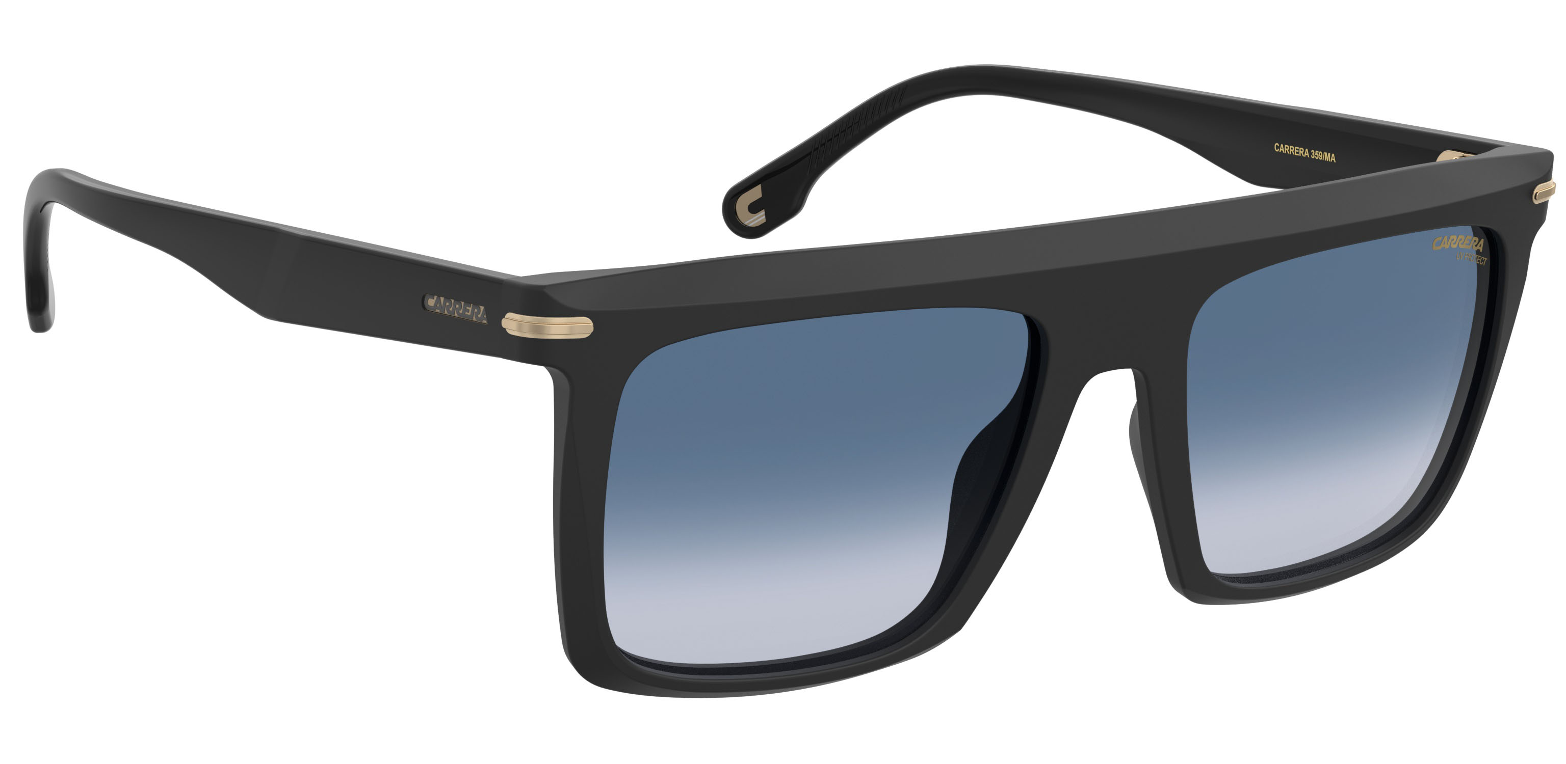 Carrera napszemüveg - Black Gold / Dark Blue Gradient