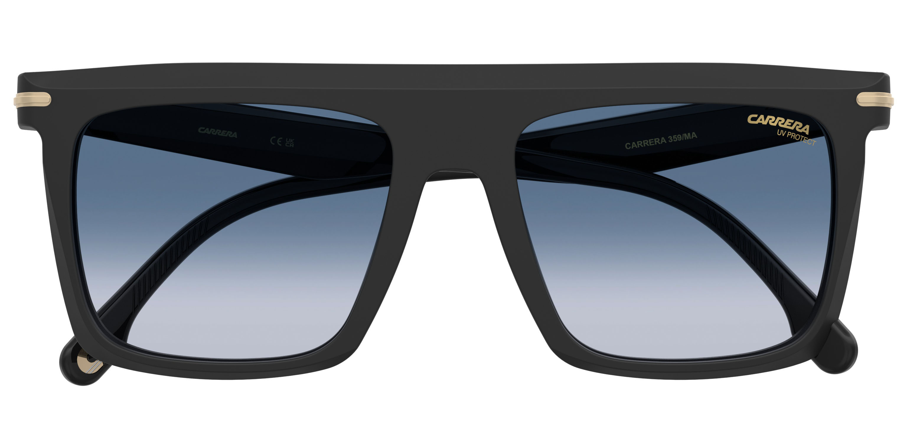 Carrera napszemüveg - Black Gold / Dark Blue Gradient