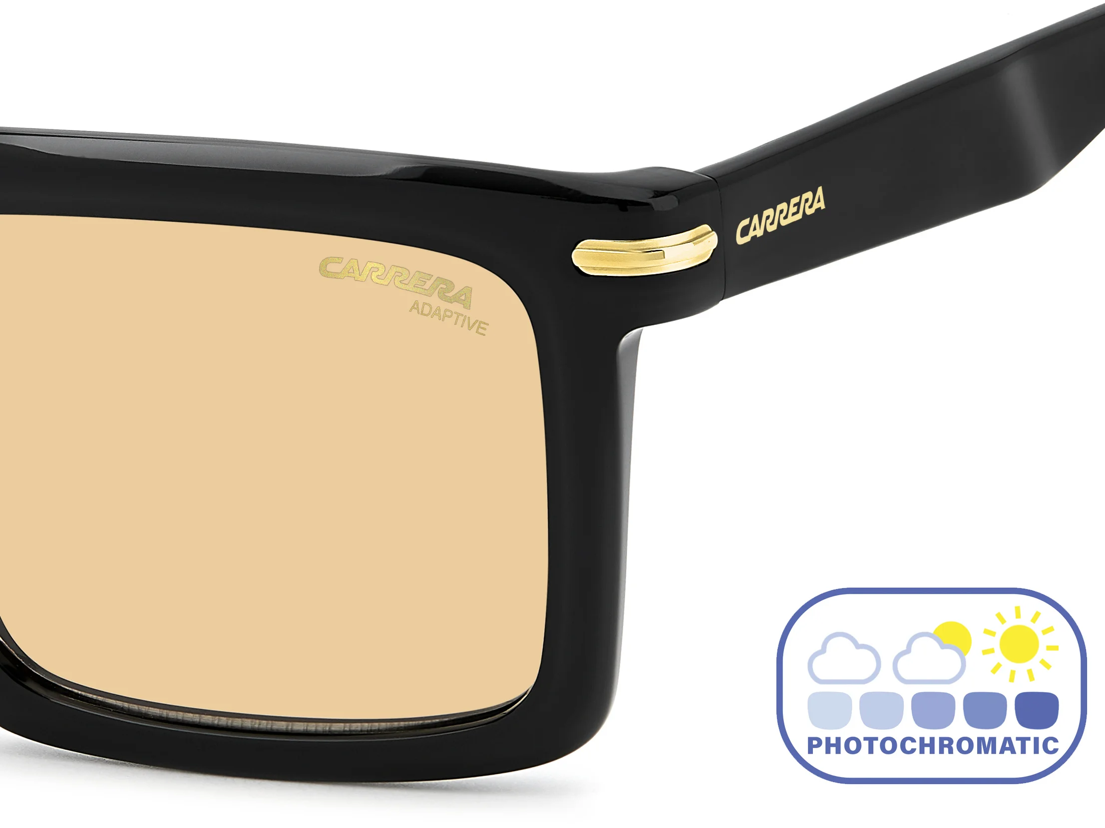 Carrera napszemüveg - Black / Gold