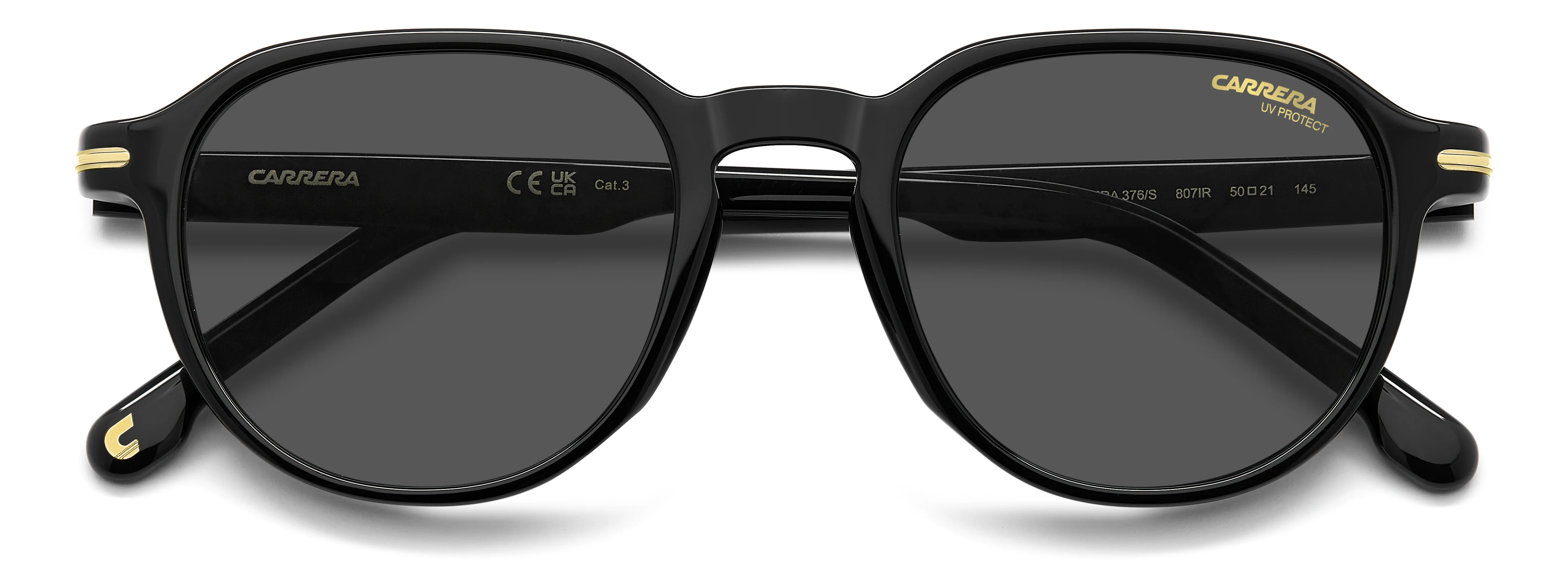 Carrera napszemüveg - Black / Black