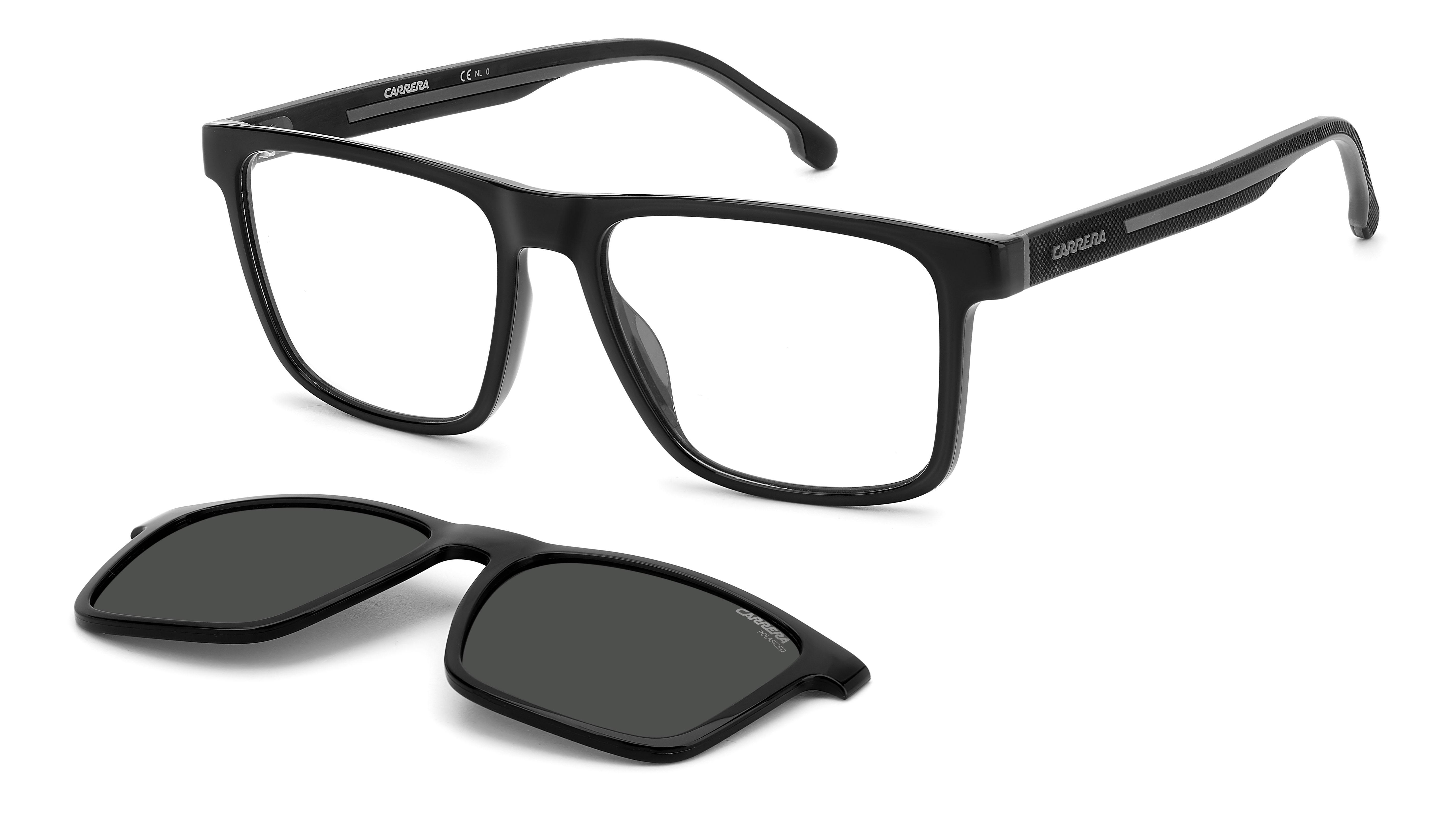 Carrera napszemüveg - Black Grey / Clear / Grey Polarized