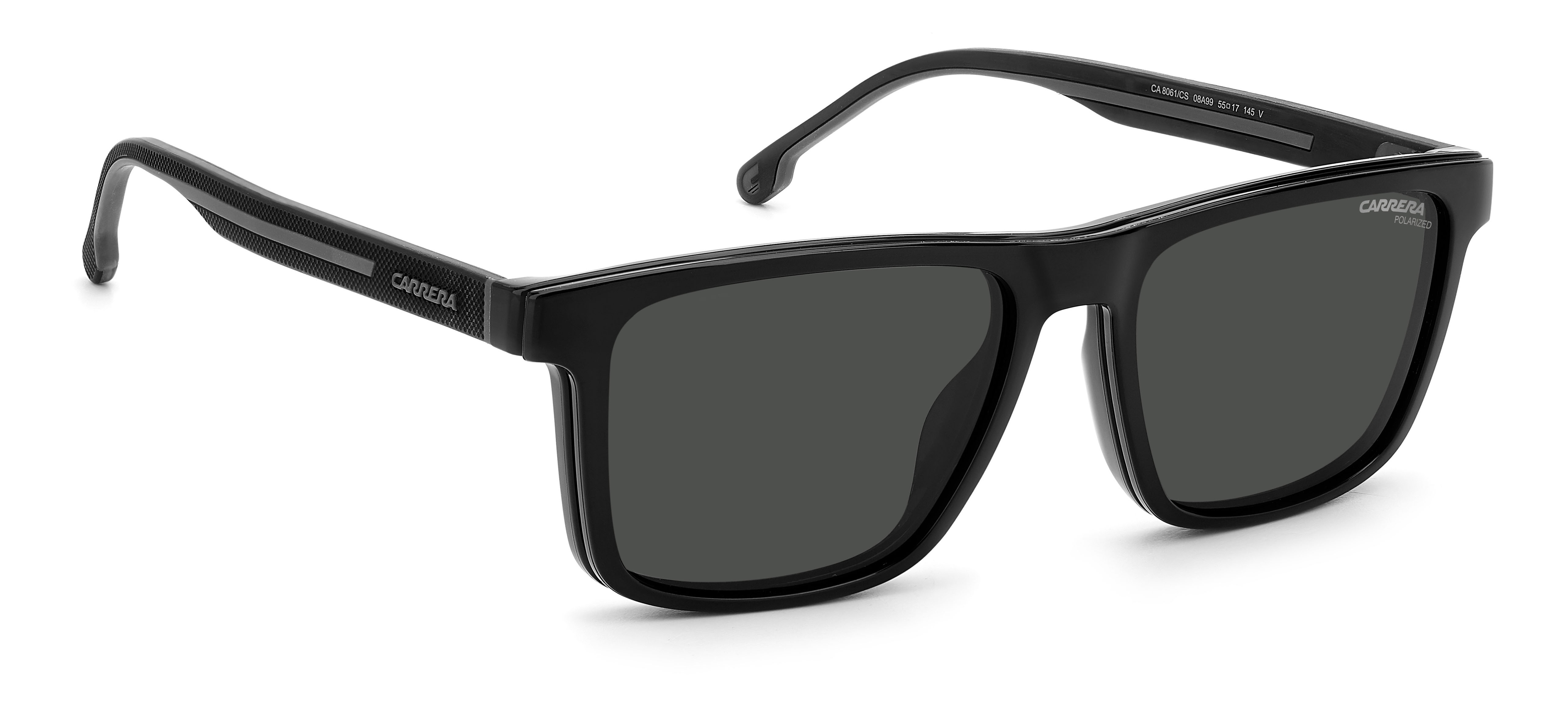 Carrera napszemüveg - Black Grey / Clear / Grey Polarized