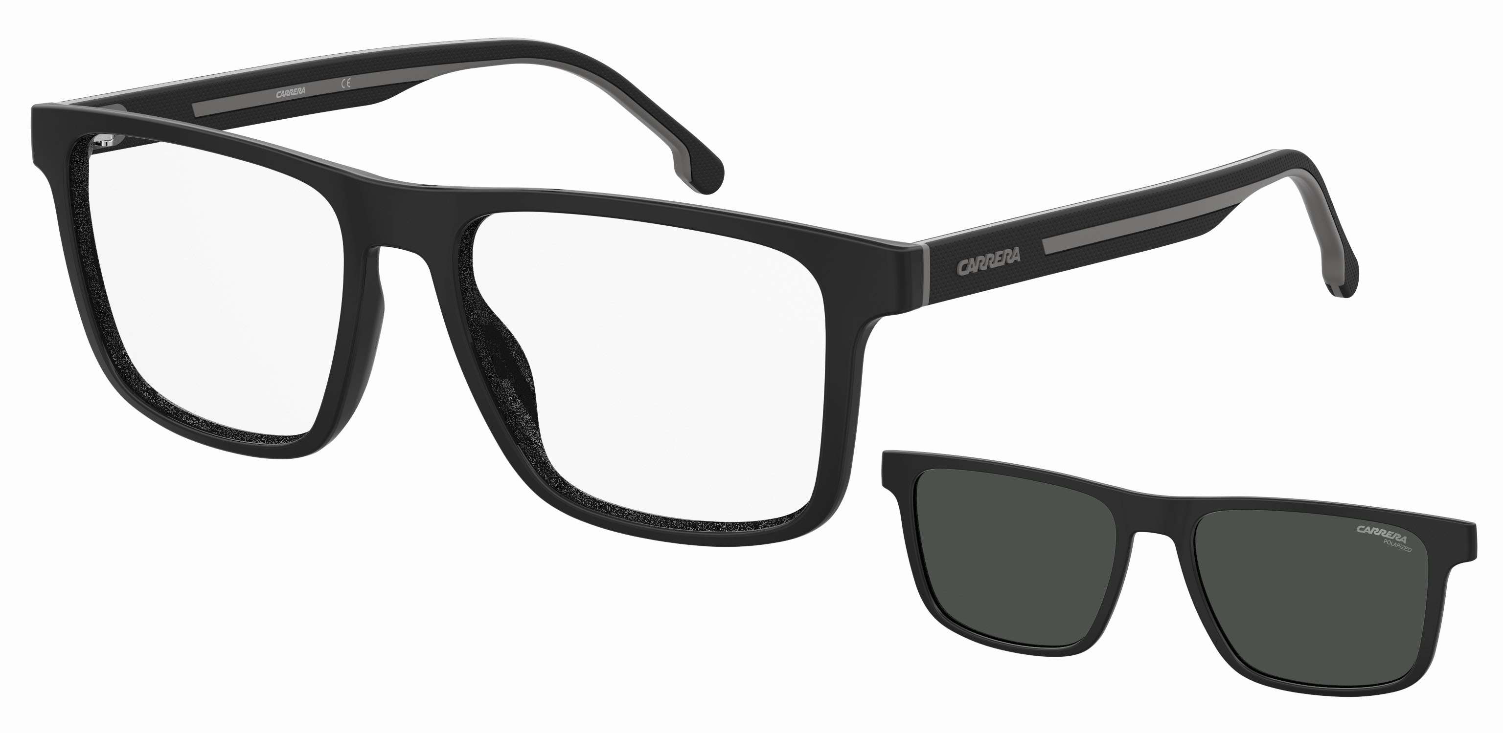 Carrera napszemüveg - Black Grey / Clear / Grey Polarized