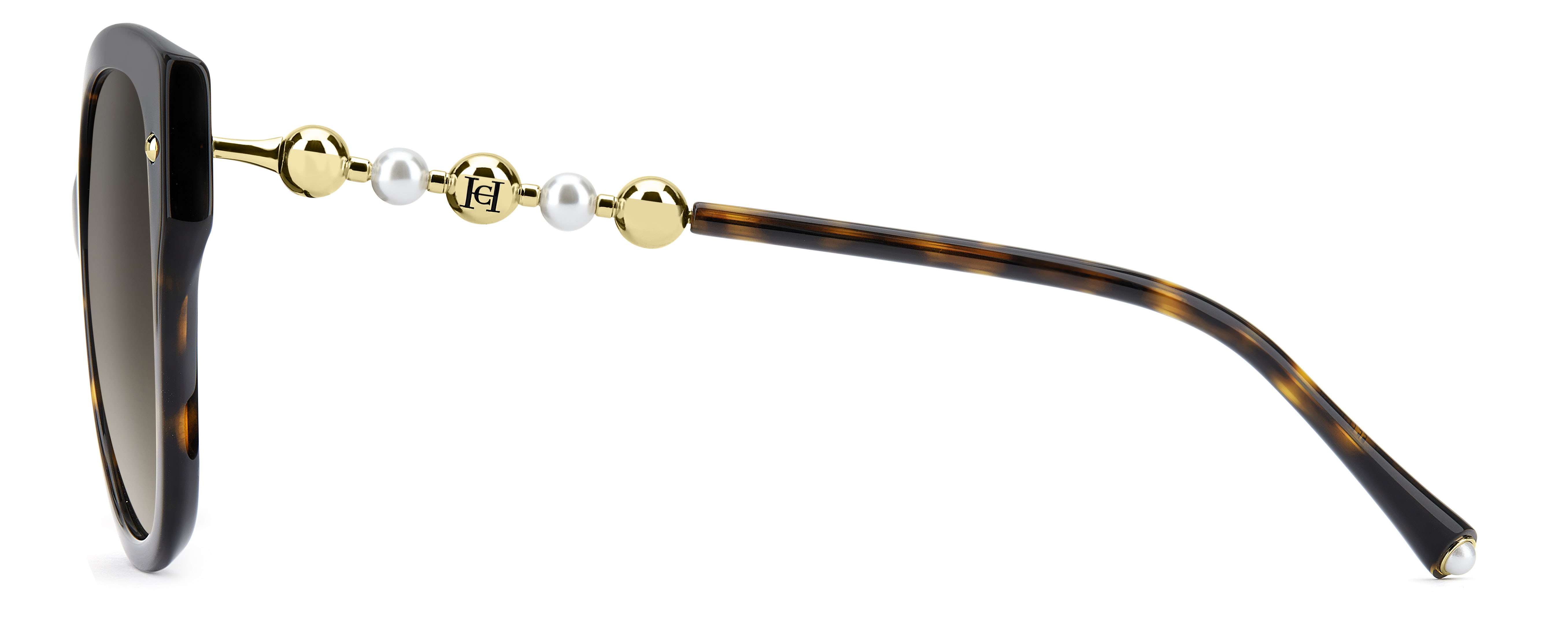 Carolina Herrera napszemüveg - Pearls 2 - Havana / Brown Gradient