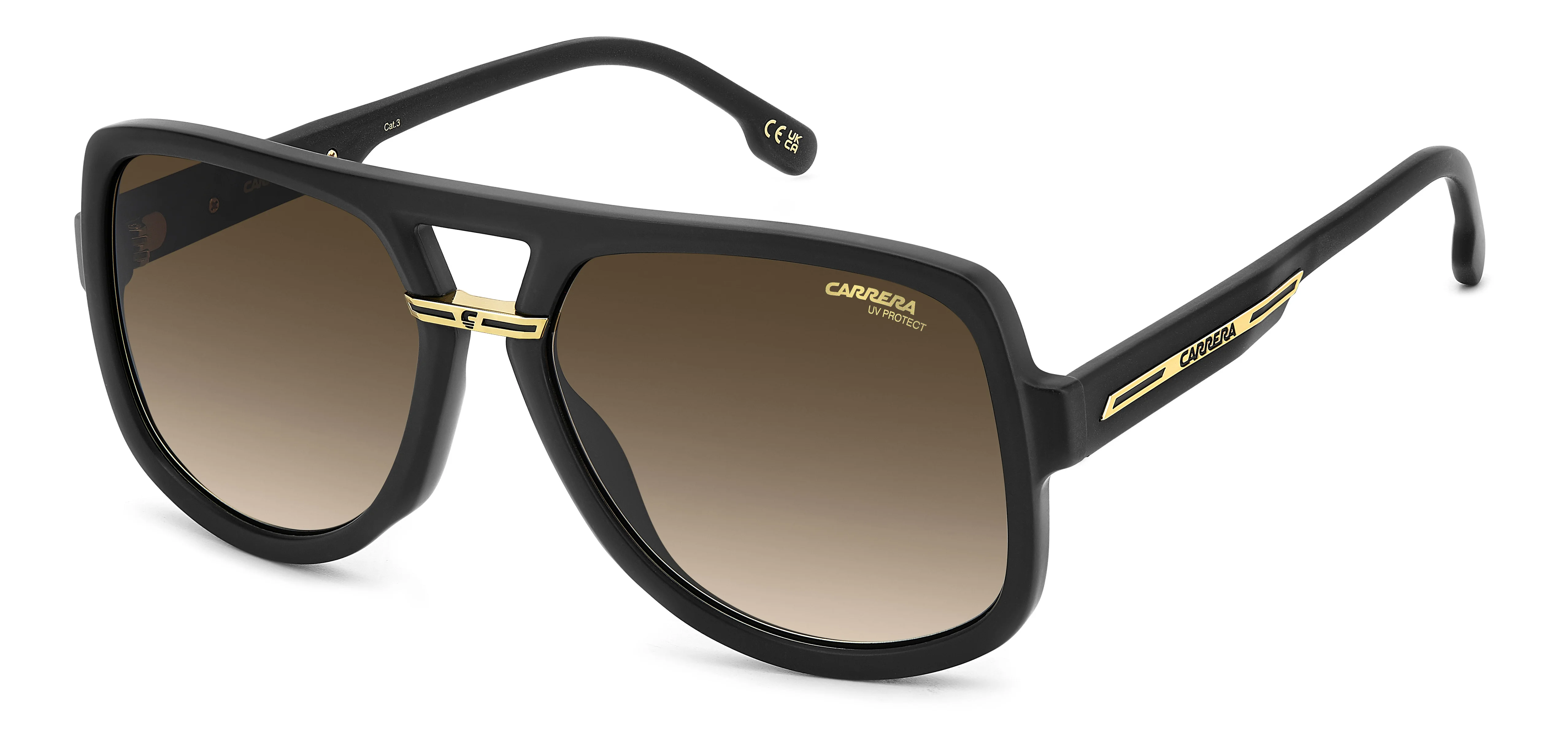 Carrera napszemüveg - Black / Gradient Brown