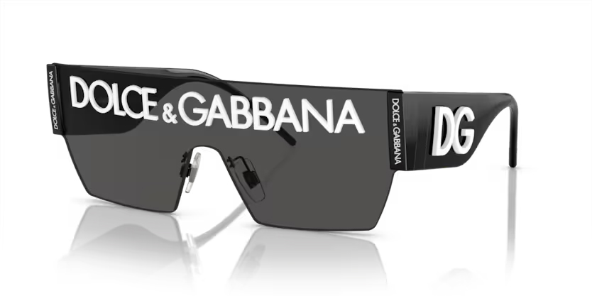 Dolce & Gabbana napszemüveg - Black / Violet Gradient Grey