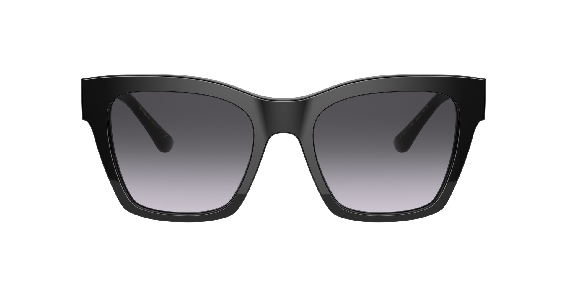 DOLCE & GABBANA napszemüveg - BLACK / GREY GRADIENT